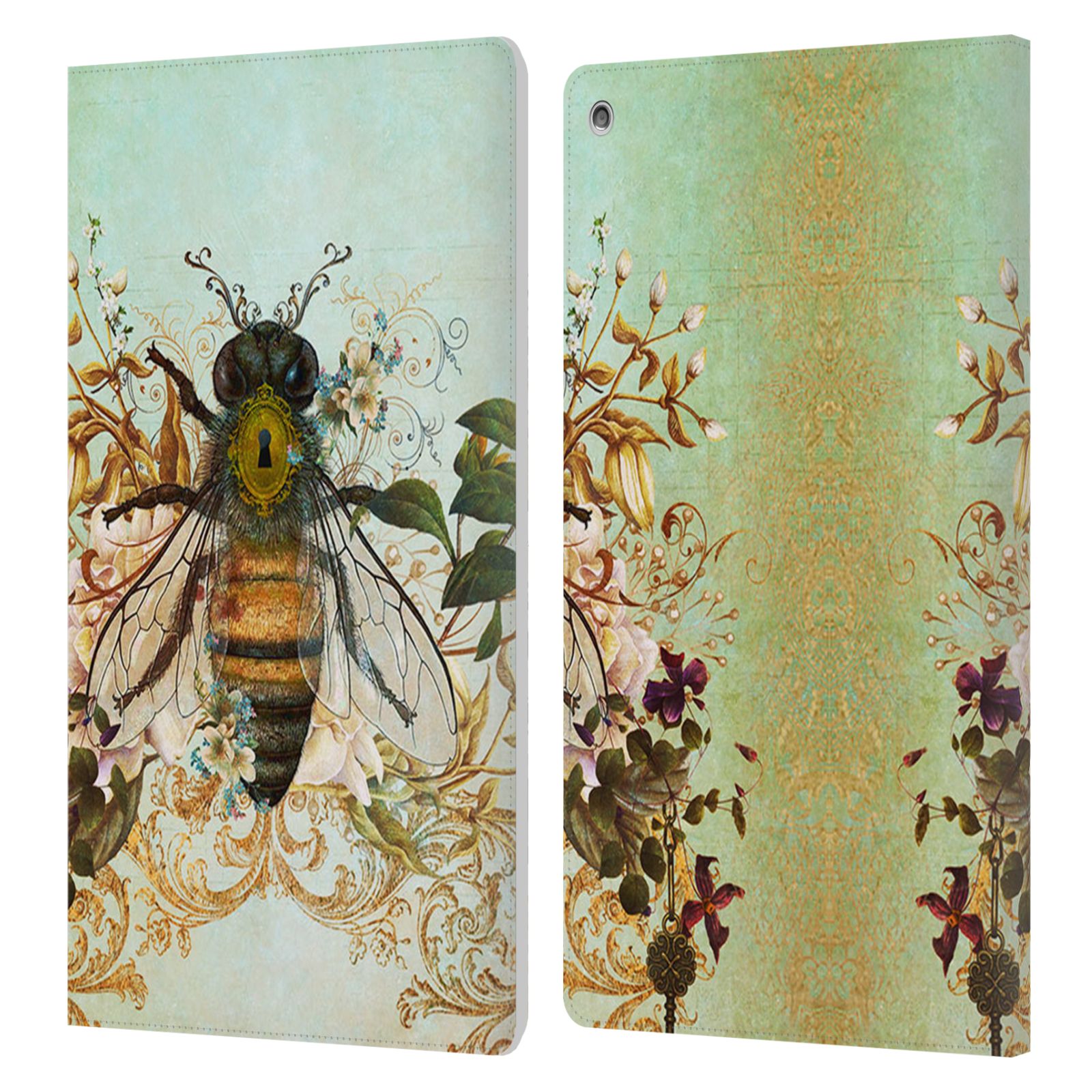 OFFICIAL JENA DELLAGROTTAGLIA INSECTS LEATHER BOOK WALLET CASE FOR AMAZON FIRE - 第 7/12 張圖片