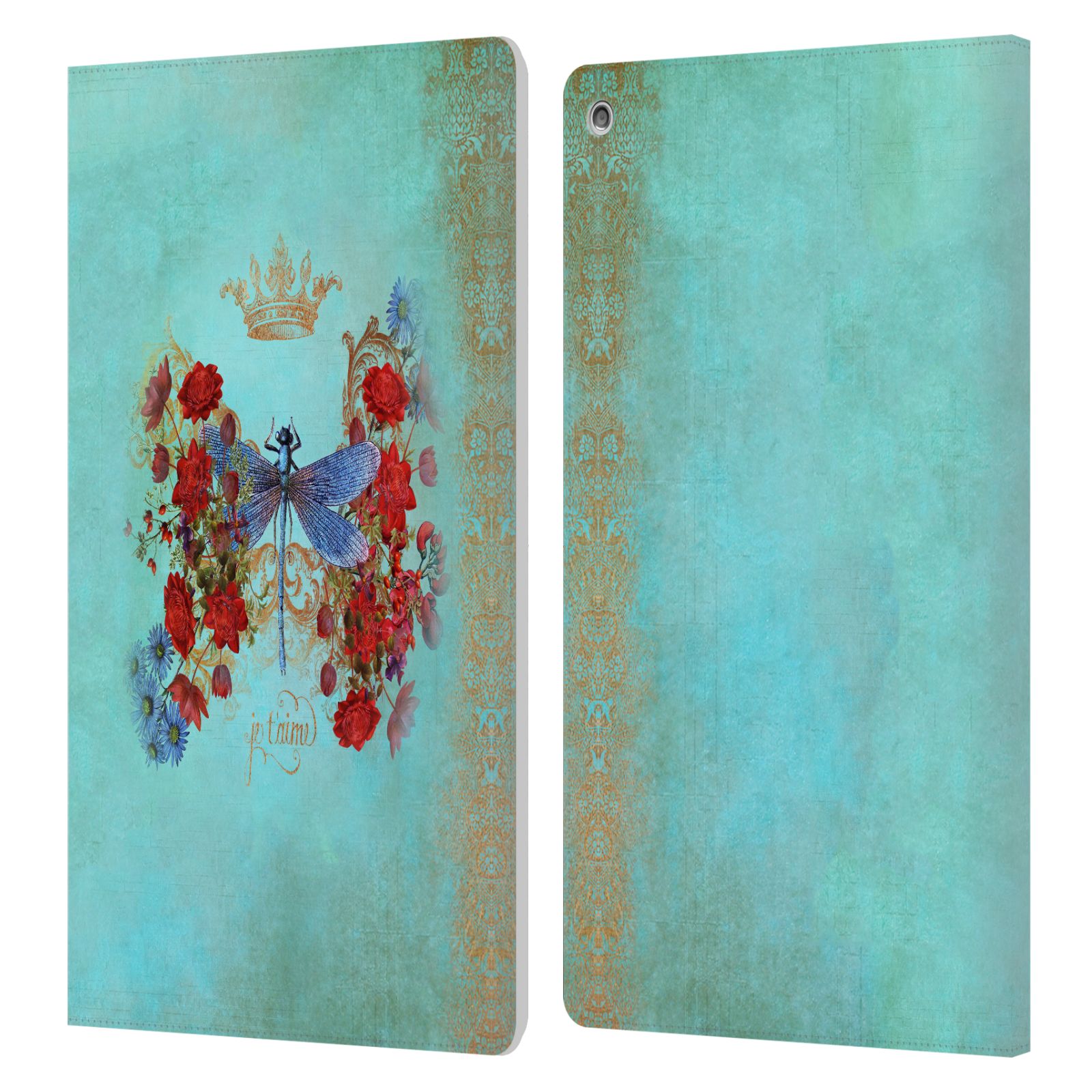 OFFICIAL JENA DELLAGROTTAGLIA INSECTS LEATHER BOOK WALLET CASE FOR AMAZON FIRE - 第 12/12 張圖片