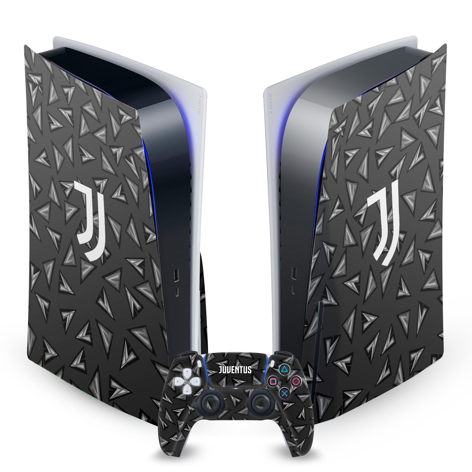 OFFICIAL JUVENTUS FOOTBALL CLUB ART VINYL SKIN FOR SONY PS5 DISC EDITION BUNDLE