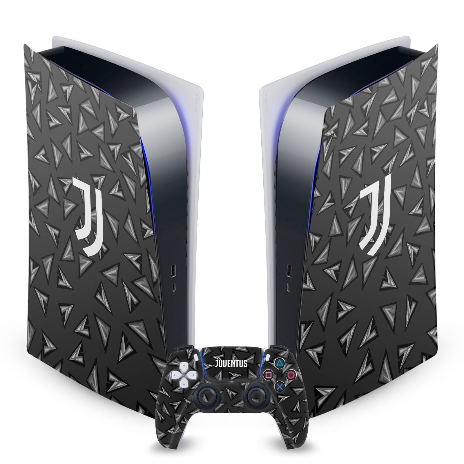 JUVENTUS FOOTBALL CLUB ART VINYL SKIN DECAL FOR SONY PS5 DIGITAL EDITION BUNDLE