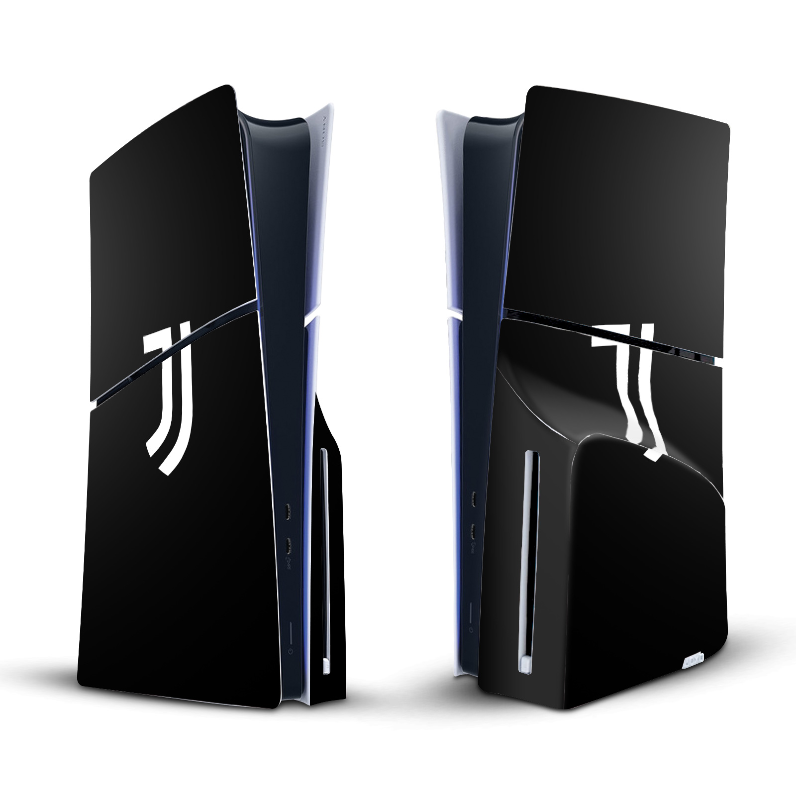 JUVENTUS FC ART VINYL SKIN FOR SONY PLAYSTATION 5 PS5 SLIM DISC EDITION CONSOLE