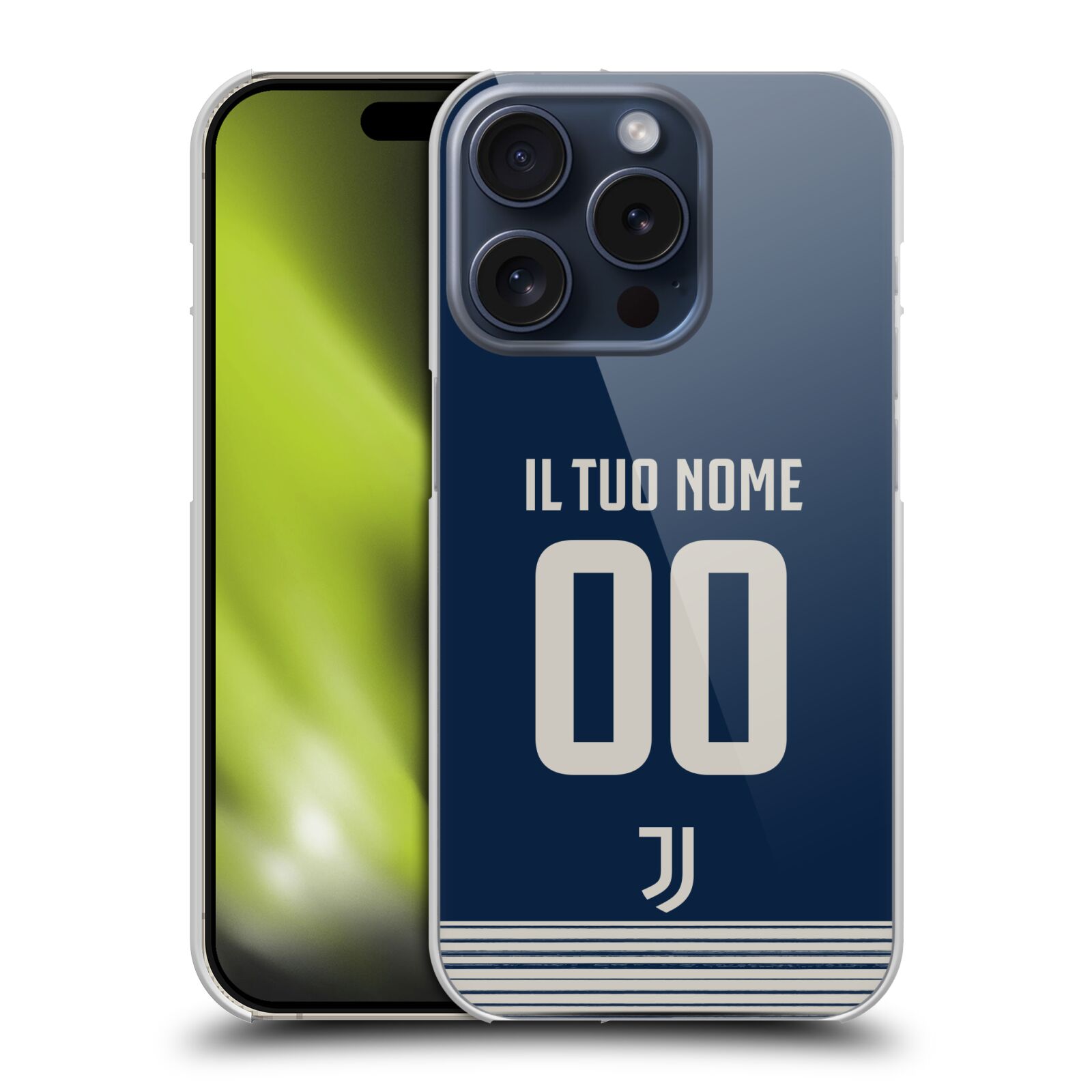 CUSTOM PERSONALIZED JUVENTUS FC 2020/21 RACE KIT CASE FOR APPLE iPHONE PHONES