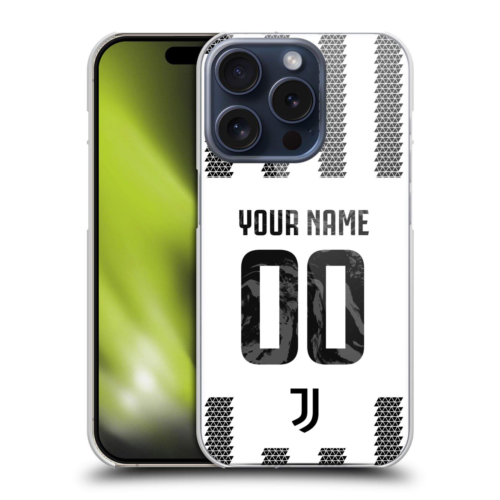 CUSTOM PERSONALIZED JUVENTUS FC 2022/23 MATCH KIT CASE FOR APPLE iPHONE PHONES