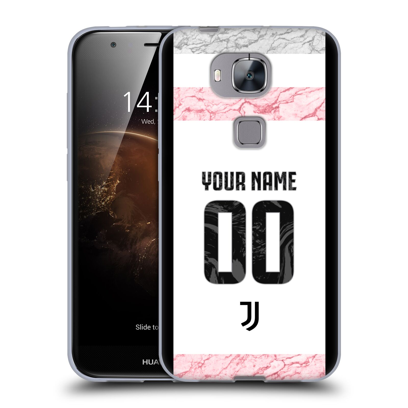 CUSTOM PERSONALISED JUVENTUS FC 2023/24 MATCH KIT GEL CASE FOR HUAWEI PHONES 2 - 第 8/9 張圖片