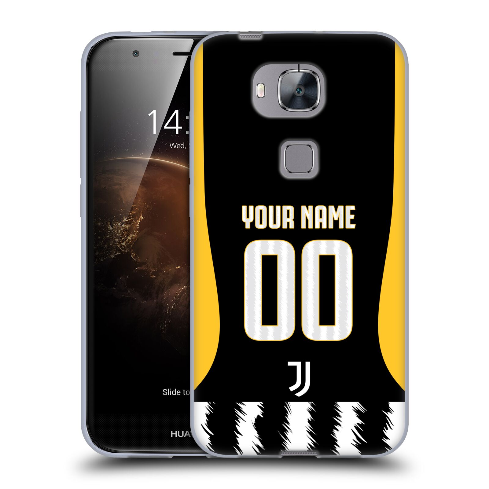 CUSTOM PERSONALISED JUVENTUS FC 2023/24 MATCH KIT GEL CASE FOR HUAWEI PHONES 2 - 第 9/9 張圖片