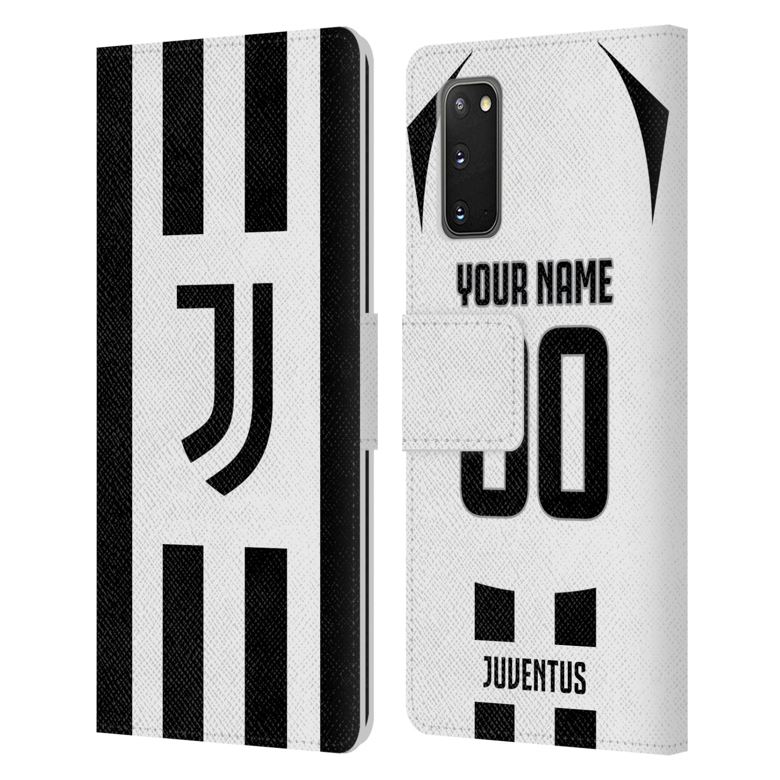 KIT PERSONALIZZATO JUVENTUS FC 2024/25 CUSTODIA PORTAFOGLIO A LIBRO IN PELLE PER TELEFONI SAMSUNG 1 - Foto 7 di 7