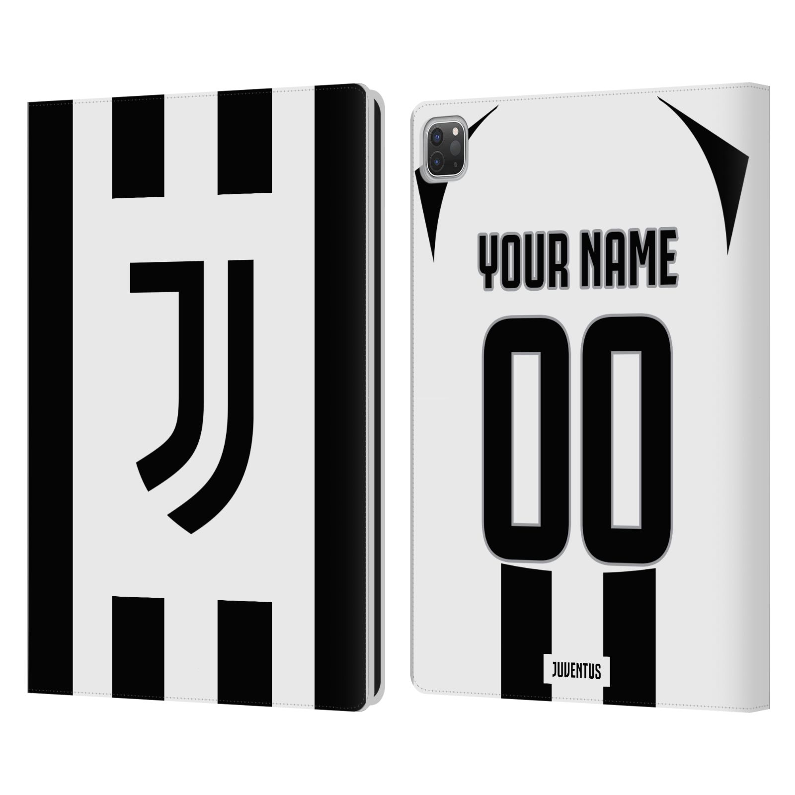 CUSTOM PERSONALISED JUVENTUS FC 2024/25 KIT LEATHER BOOK CASE FOR APPLE iPAD - 第 7/7 張圖片