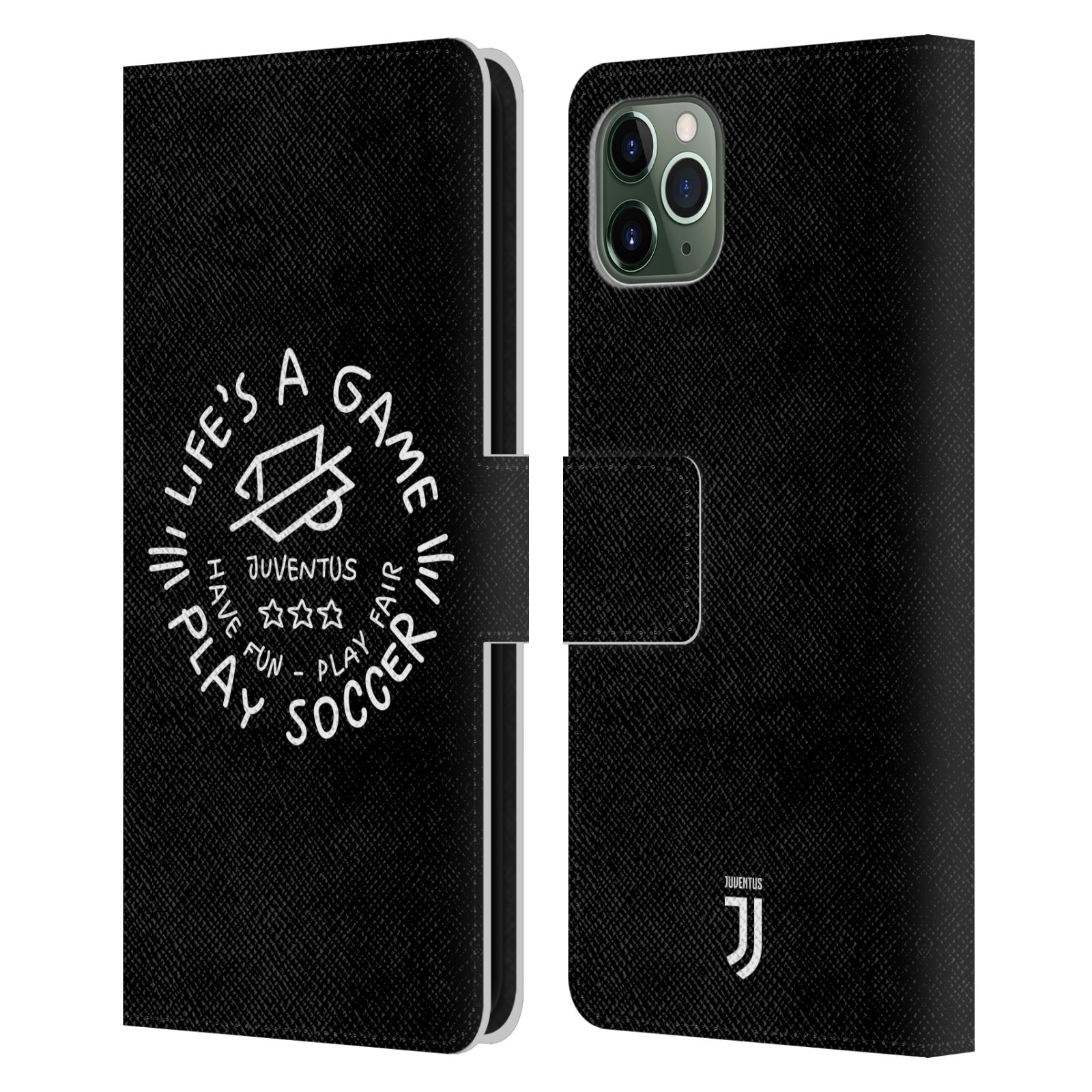 OFFICIAL JUVENTUS FOOTBALL CLUB KIDS LEATHER BOOK CASE FOR APPLE iPHONE PHONES - Picture 8 of 12