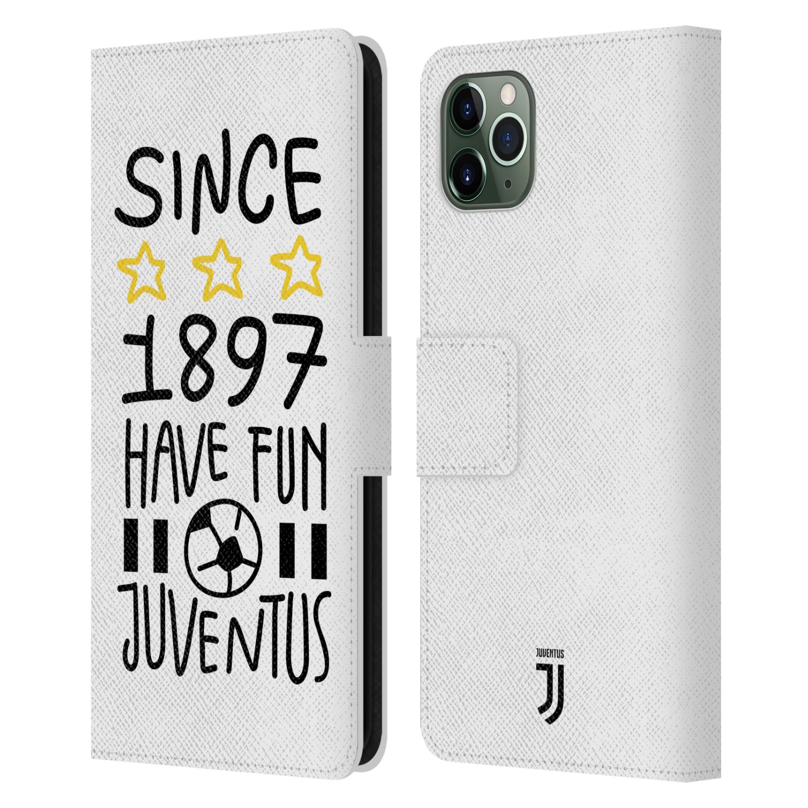 OFFICIAL JUVENTUS FOOTBALL CLUB KIDS LEATHER BOOK CASE FOR APPLE iPHONE PHONES - Picture 12 of 12