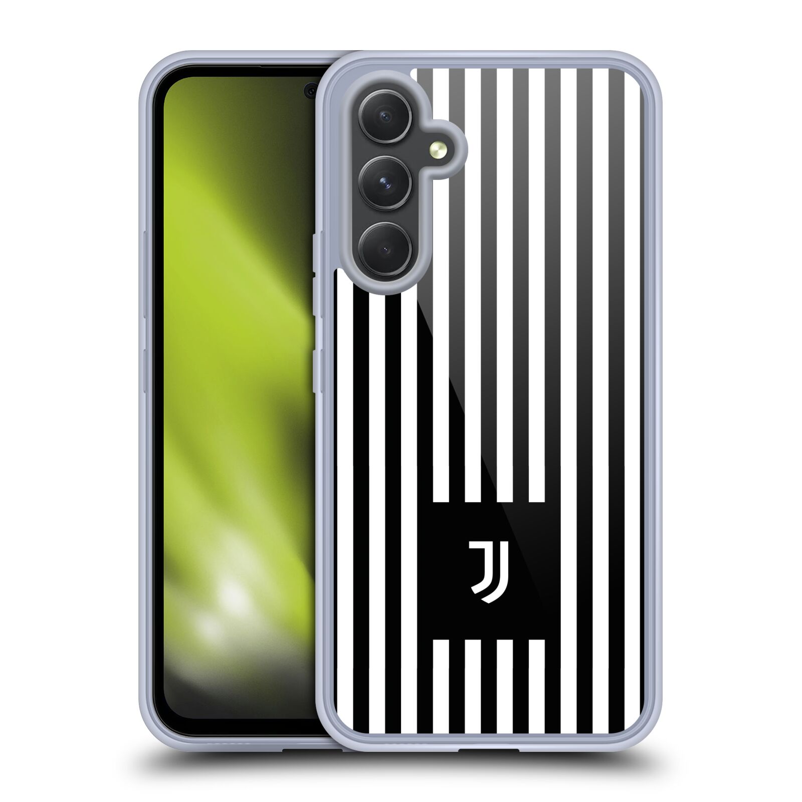 Silikonové pouzdro na mobil Samsung Galaxy A54 5G - Head Case - Juventus FC - Nové logo - Pruhy (Silikonový kryt, obal, pouzdro na mobilní telefon s motivem Juventus FC - Nové logo - Pruhy pro Samsung Galaxy A54 5G)