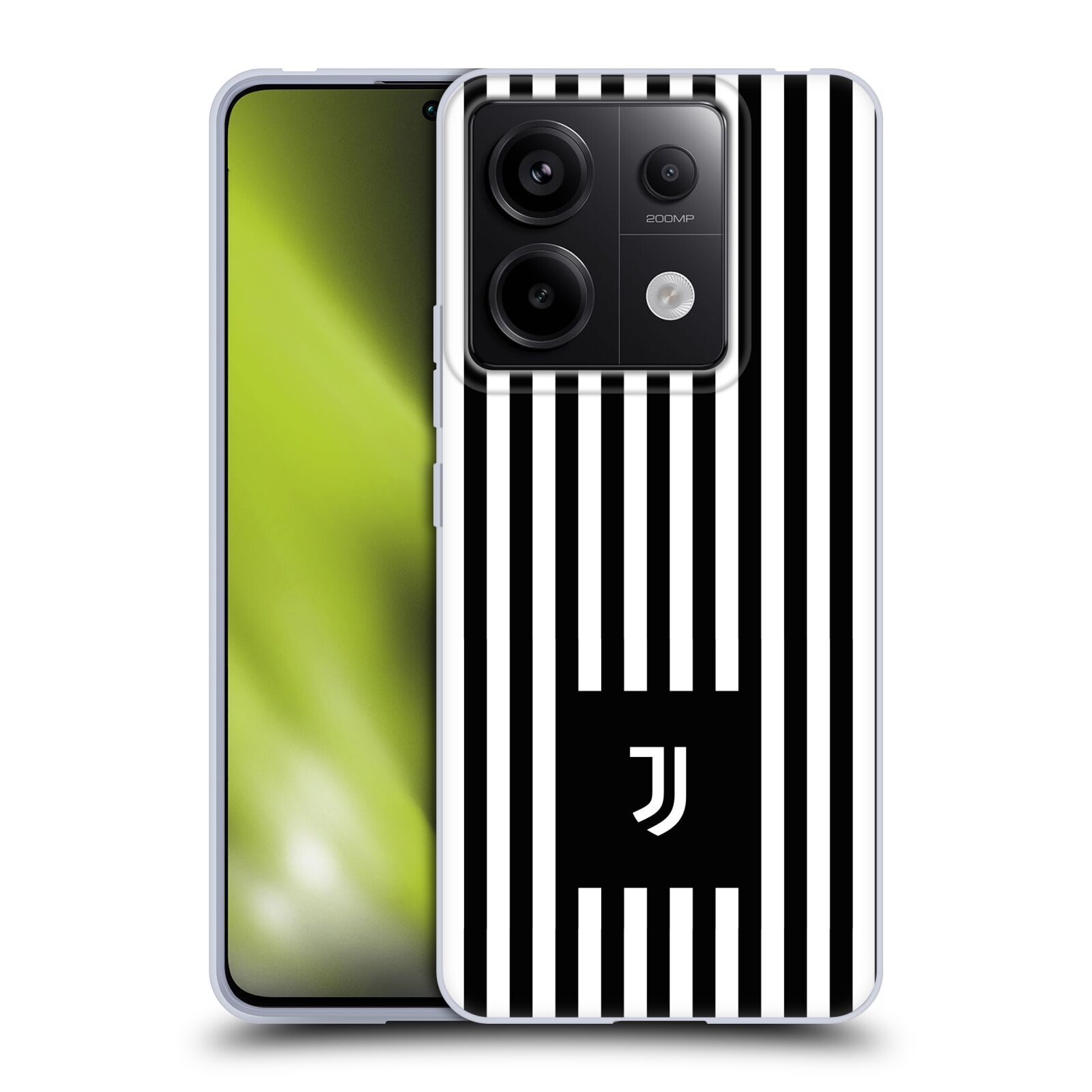 Silikonové pouzdro - Xiaomi Redmi Note 13 Pro 5G / Poco X6 5G - Head Case - Juventus FC - Nové logo - Pruhy (Silikonový kryt, obal, pouzdro na mobilní telefon s motivem Juventus FC - Nové logo - Pruhy pro Xiaomi Redmi Note 13 Pro 5G / Poco X6 5G)