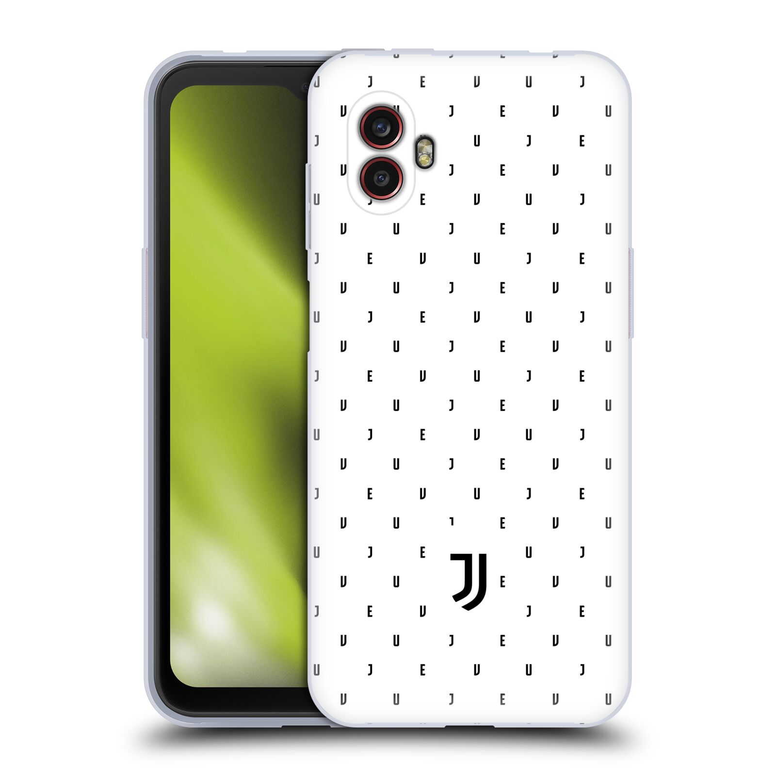 Silikonové pouzdro - Samsung Galaxy Xcover 6 Pro - Head Case - Juventus FC - Nové logo - Decentní (Silikonový kryt, obal, pouzdro na mobilní telefon s motivem Juventus FC - Nové logo - Decentní pro Samsung Galaxy Xcover 6 Pro)