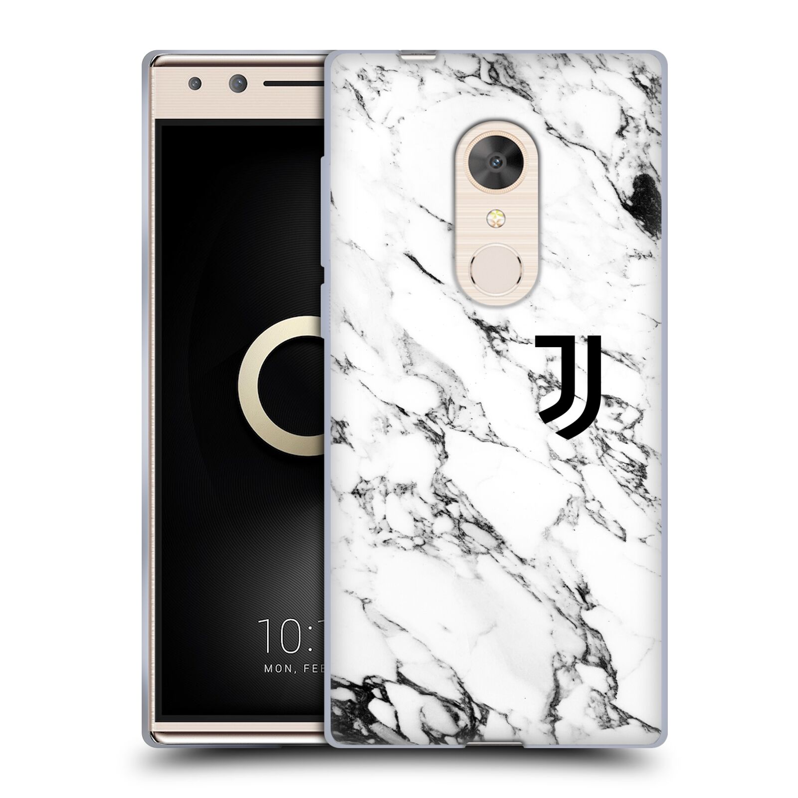 OFFICIAL JUVENTUS FOOTBALL CLUB MARBLE SOFT GEL CASE FOR ALCATEL PHONES - Picture 10 of 10