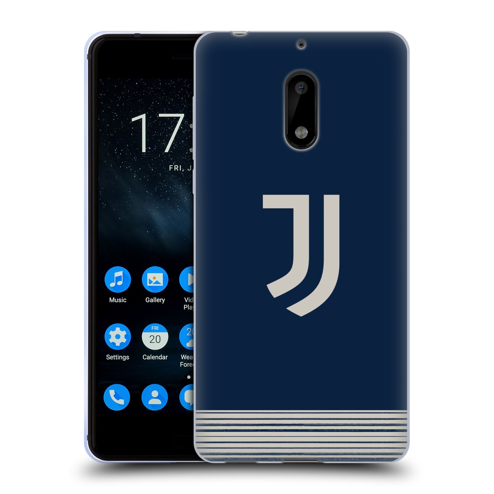 OFFICIAL JUVENTUS FOOTBALL CLUB 2020/21 MATCH KIT GEL CASE FOR NOKIA PHONES 1 - 第 8/9 張圖片