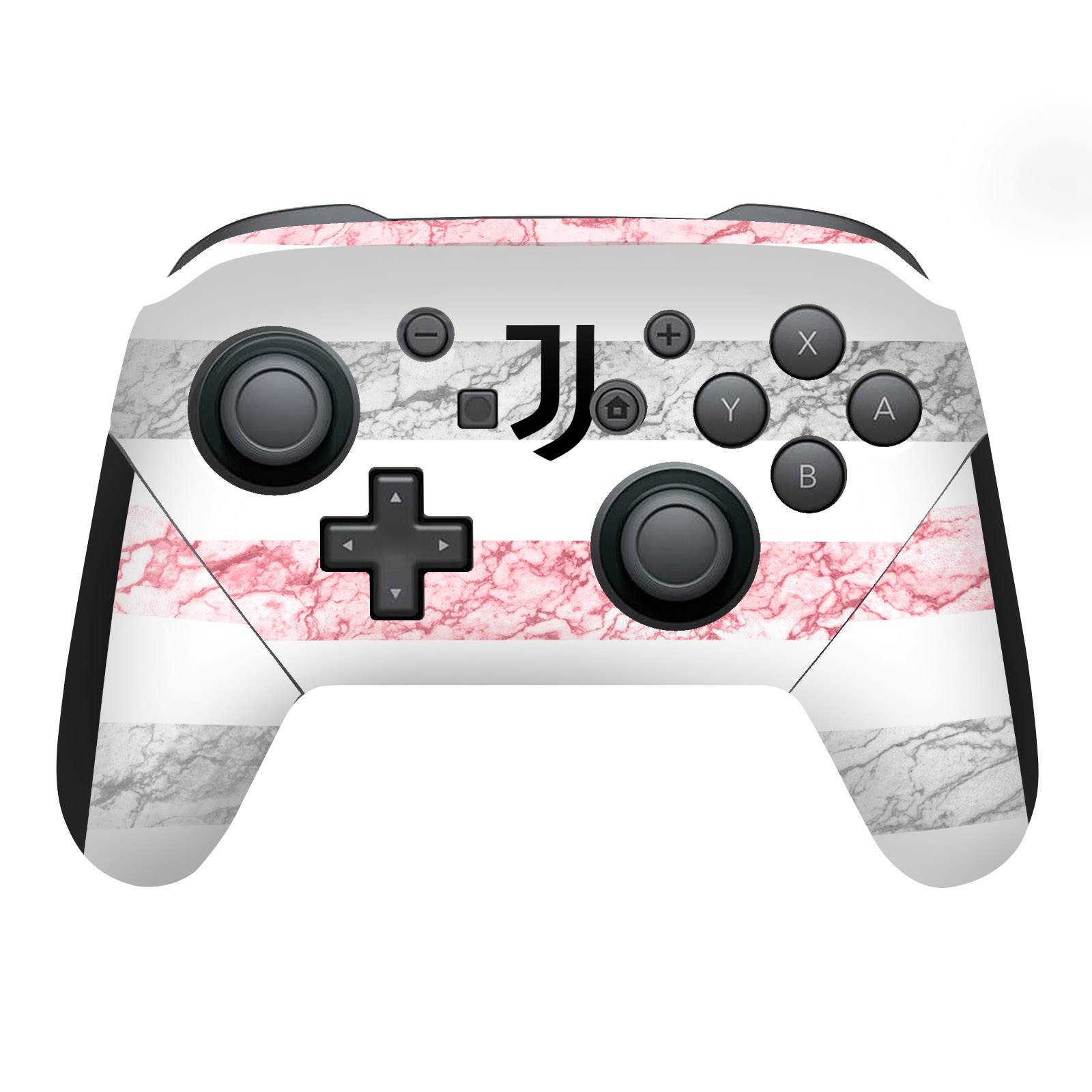 JUVENTUS FC 2023/24 MATCH KIT VINYL SKIN FOR NINTENDO SWITCH PRO CONTROLLER - Afbeelding 6 van 7