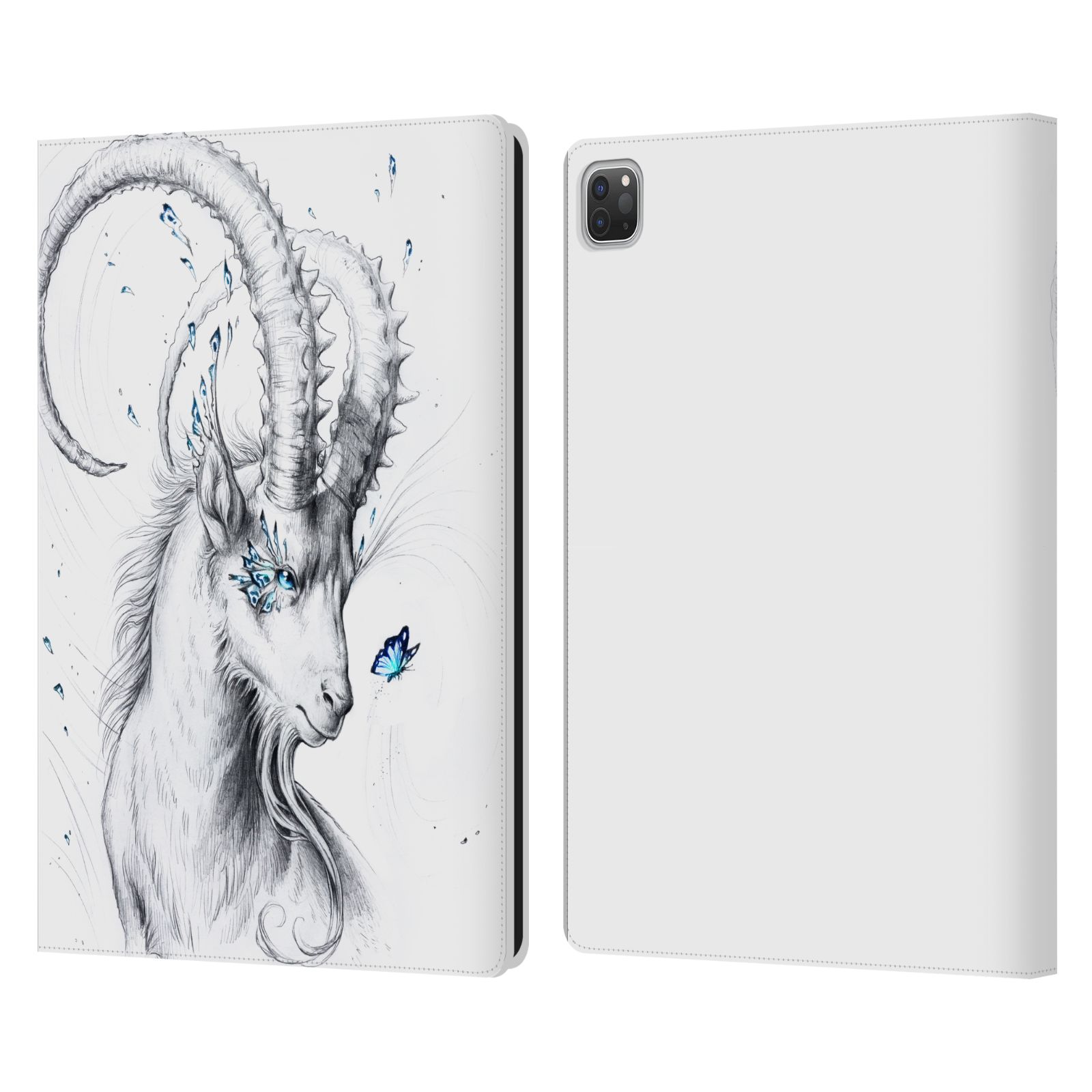JONAS "JOJOESART" JÖDICKE WILDLIFE LEATHER BOOK WALLET CASE FOR APPLE iPAD - Picture 7 of 19