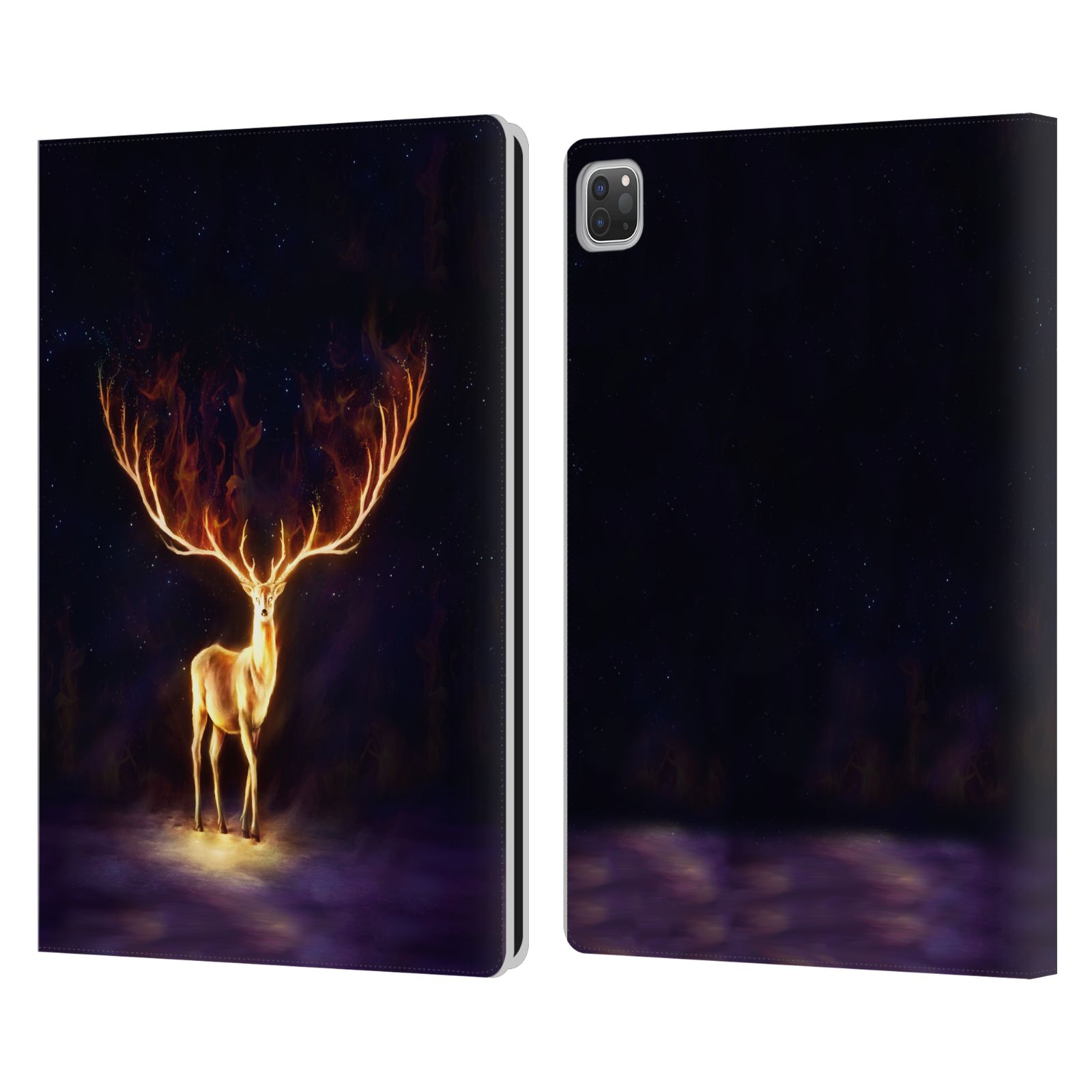 JONAS "JOJOESART" JÖDICKE WILDLIFE LEATHER BOOK WALLET CASE FOR APPLE iPAD - Picture 12 of 19