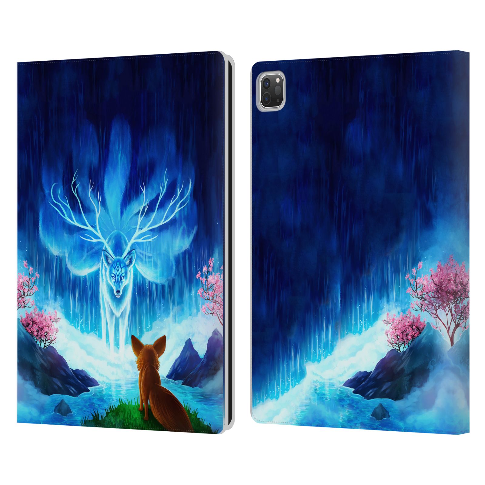 JONAS "JOJOESART" JÖDICKE WILDLIFE LEATHER BOOK WALLET CASE FOR APPLE iPAD - Picture 18 of 19