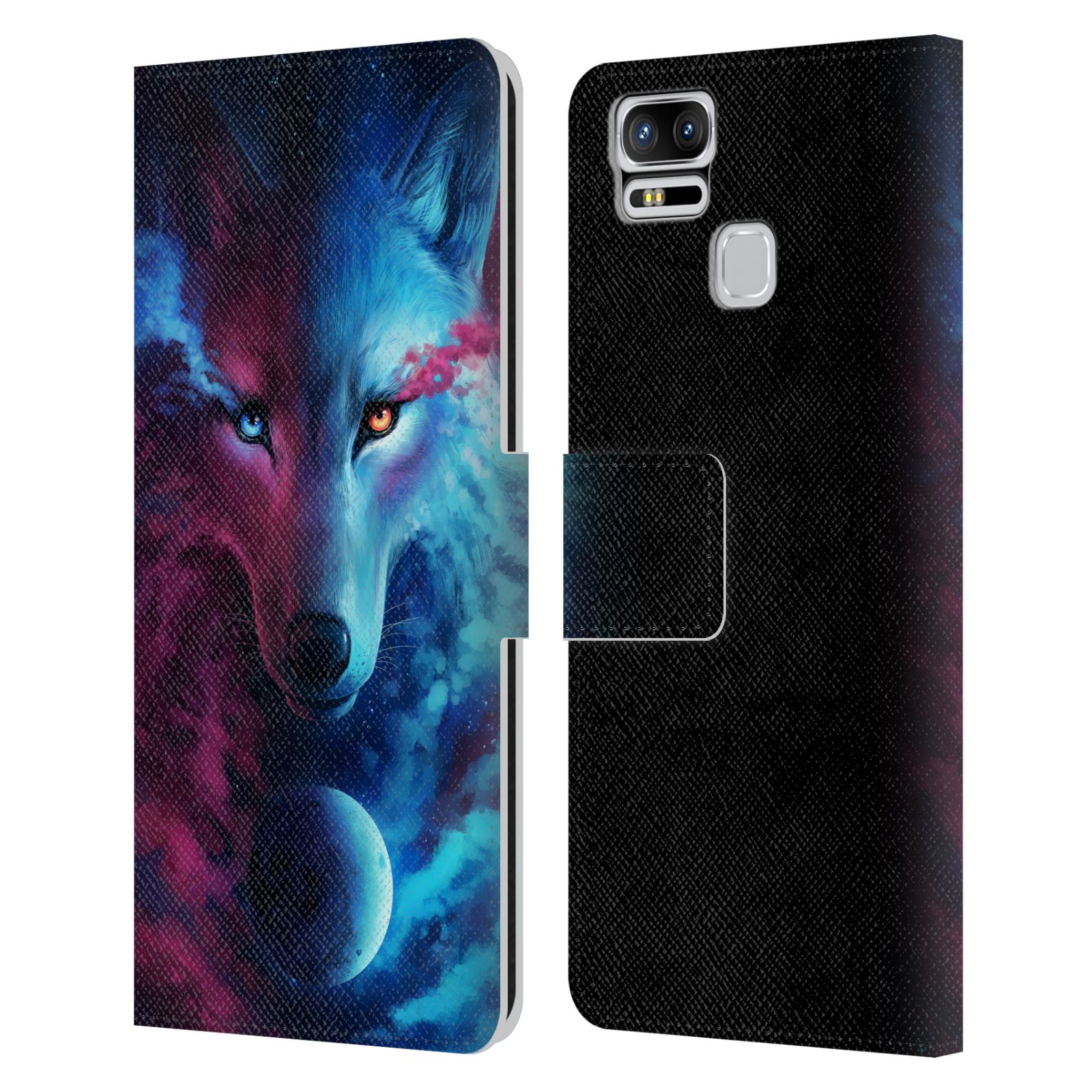 JONAS "JOJOESART" JÖDICKE WILDLIFE LEATHER BOOK CASE FOR ASUS ZENFONE PHONE - Picture 7 of 7