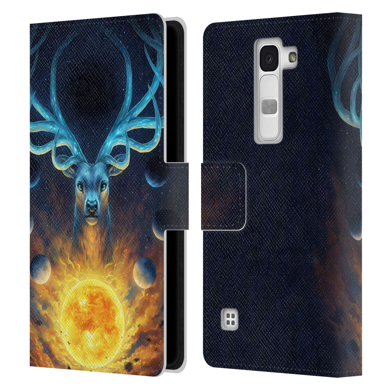 OFFICIAL JONAS "JOJOESART" JÖDICKE WILDLIFE 2 LEATHER BOOK CASE FOR LG PHONES 2 - Picture 9 of 19