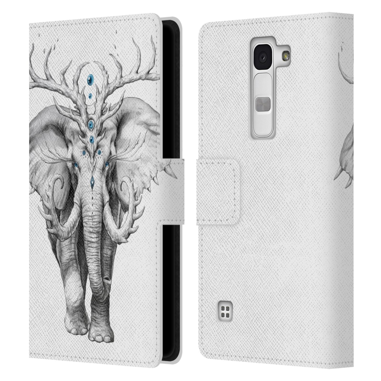 OFFICIAL JONAS "JOJOESART" JÖDICKE WILDLIFE 2 LEATHER BOOK CASE FOR LG PHONES 2 - Picture 12 of 19