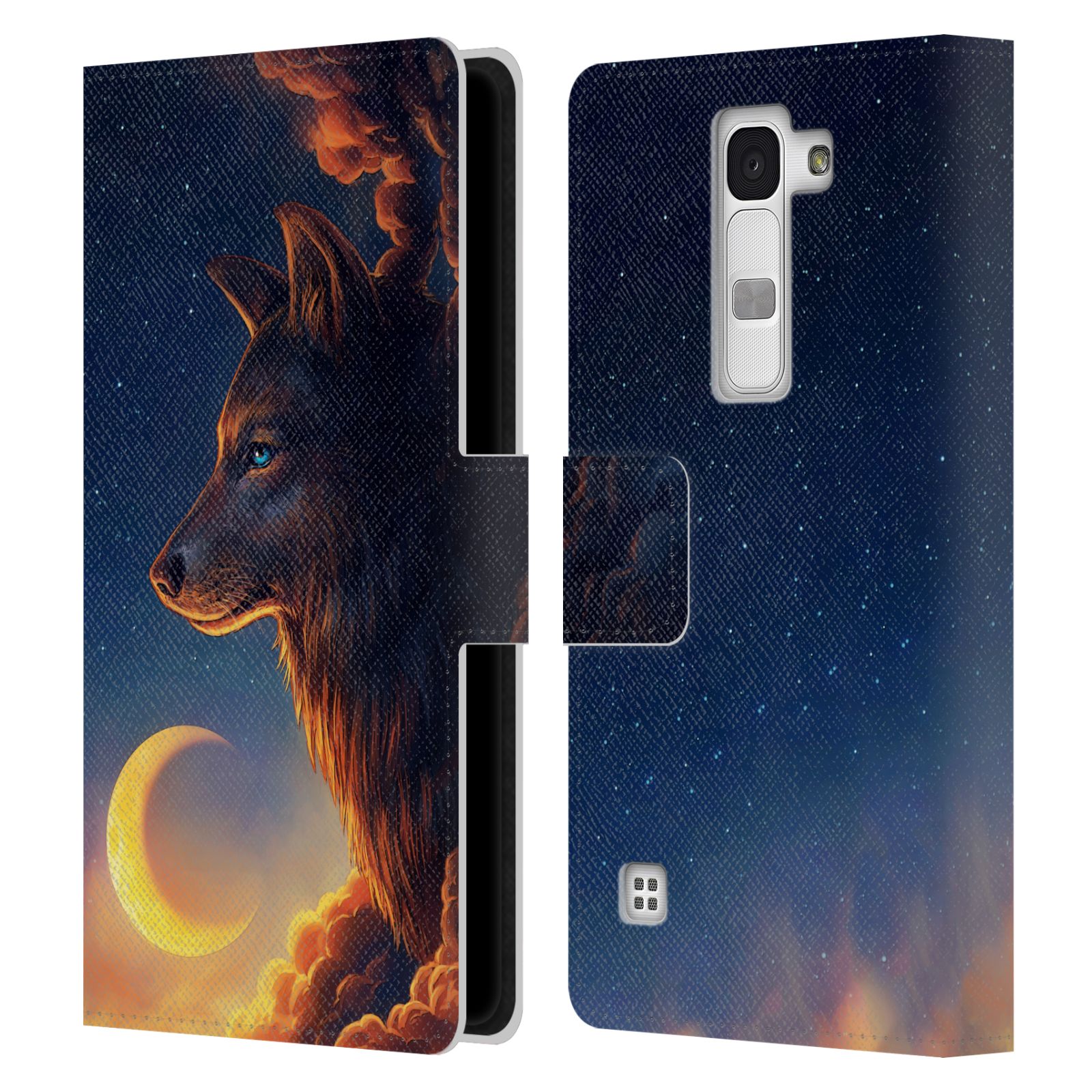 OFFICIAL JONAS "JOJOESART" JÖDICKE WILDLIFE 2 LEATHER BOOK CASE FOR LG PHONES 2 - Picture 13 of 19