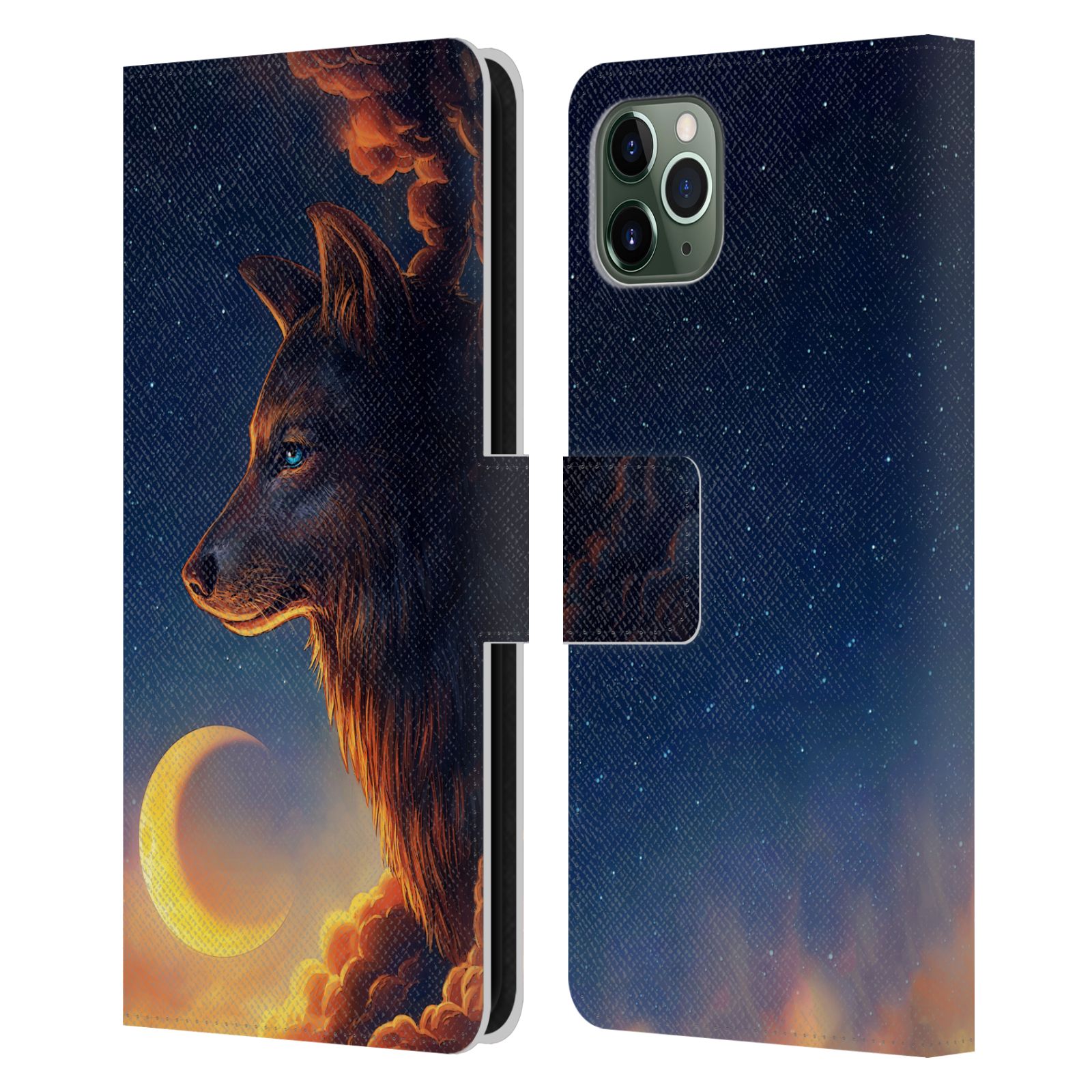 JONAS "JOJOESART" JÖDICKE WILDLIFE 2 LEATHER BOOK CASE FOR APPLE iPHONE PHONES - Picture 13 of 16