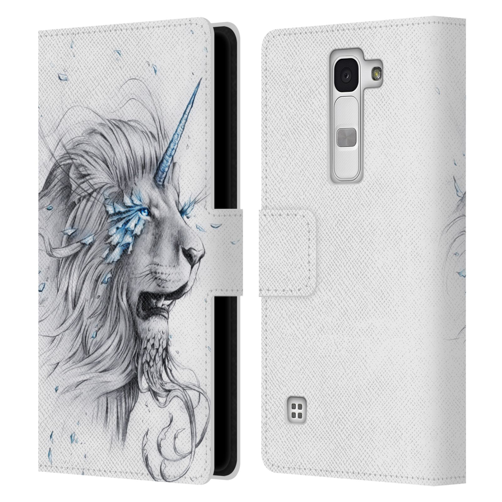 OFFICIAL JONAS "JOJOESART" JÖDICKE WILDLIFE 2 LEATHER BOOK CASE FOR LG PHONES 2 - Picture 15 of 19