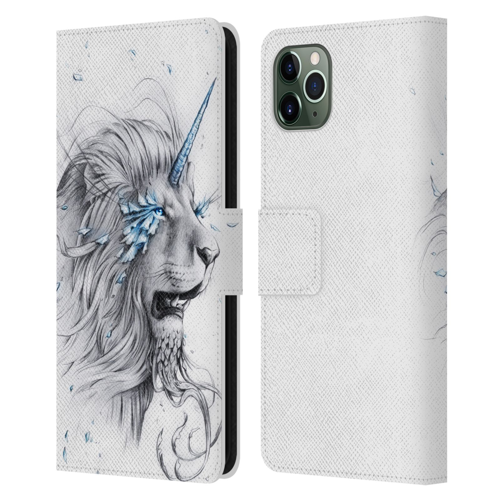 JONAS "JOJOESART" JÖDICKE WILDLIFE 2 LEATHER BOOK CASE FOR APPLE iPHONE PHONES - Picture 15 of 16