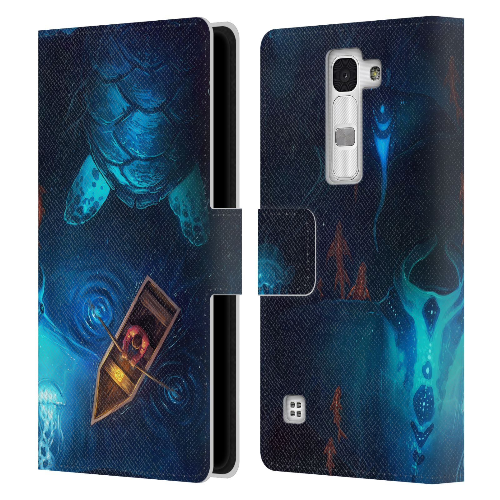 OFFICIAL JONAS "JOJOESART" JÖDICKE WILDLIFE 2 LEATHER BOOK CASE FOR LG PHONES 2 - Picture 16 of 19