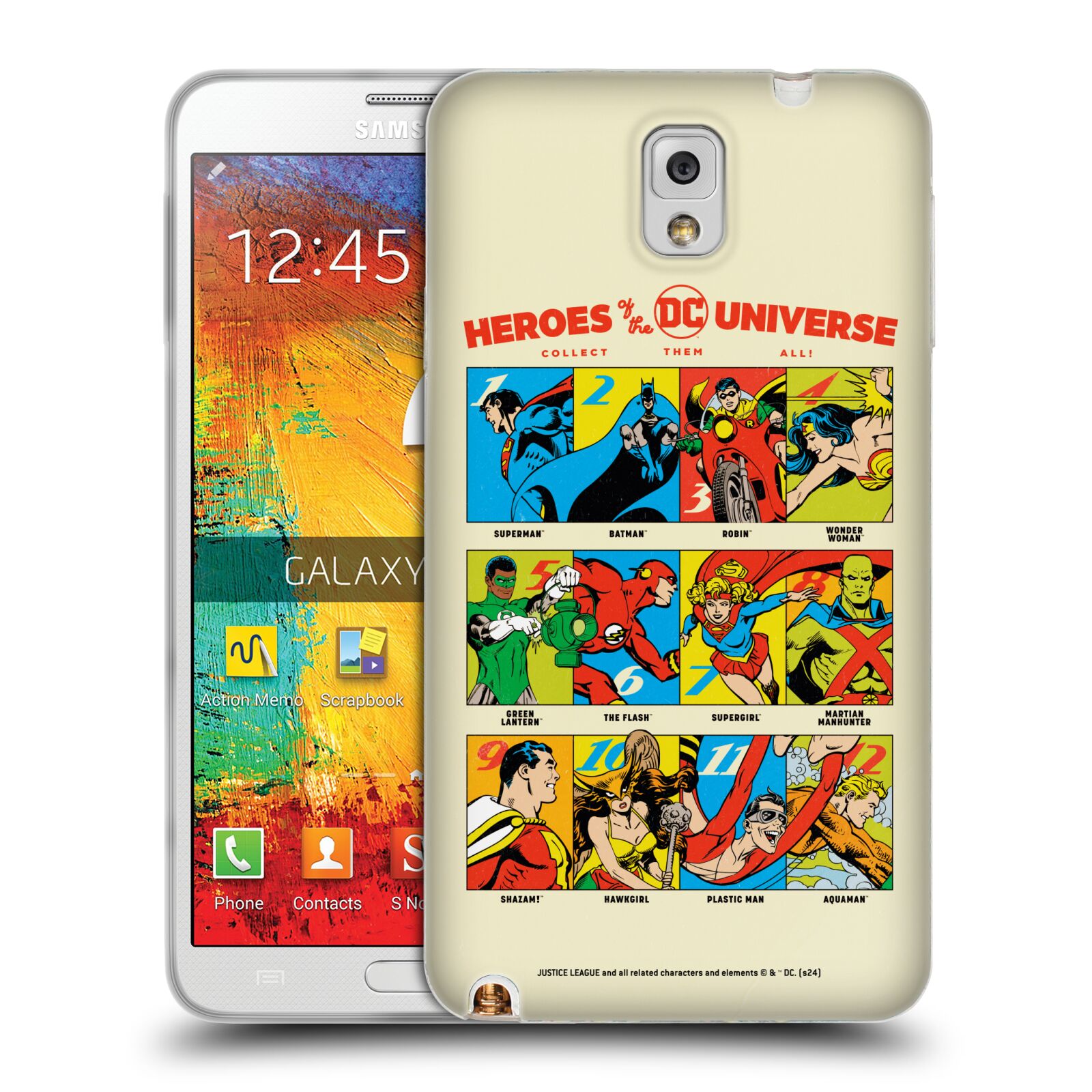 OFFICIAL JUSTICE LEAGUE DC COMICS 90TH ANNIVERSARY GEL CASE FOR SAMSUNG PHONES 2 - 第 8/12 張圖片