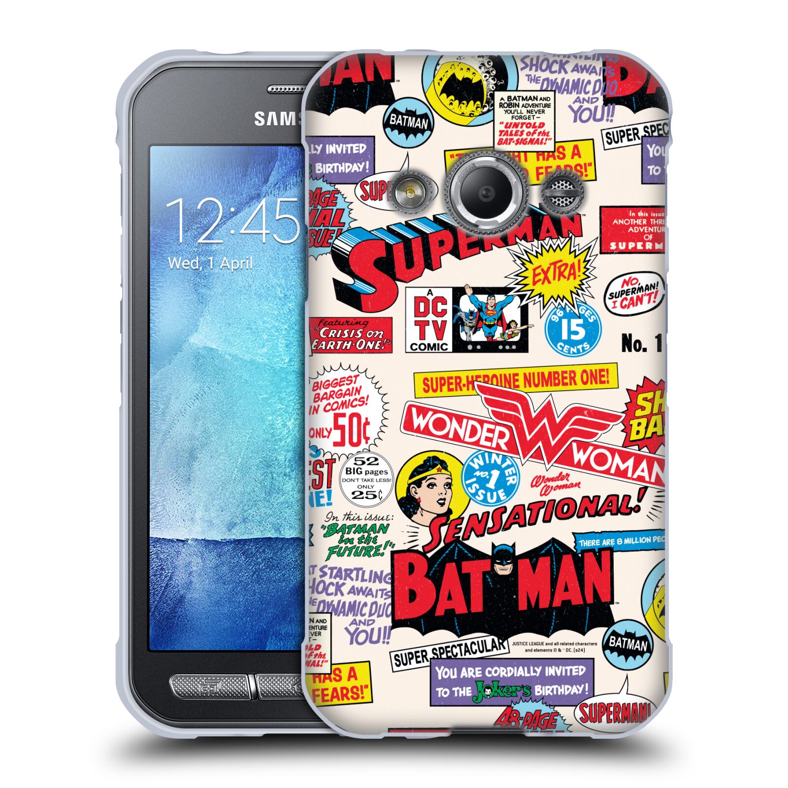 OFFICIAL JUSTICE LEAGUE DC COMICS 90TH ANNIVERSARY GEL CASE FOR SAMSUNG PHONES 4 - 第 9/12 張圖片