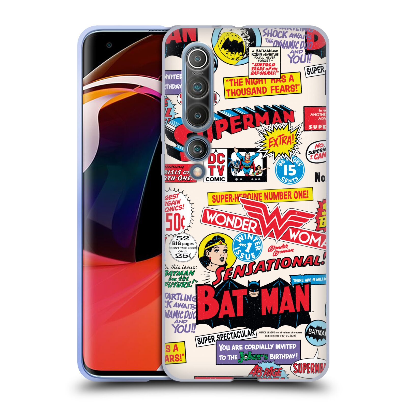 JUSTICE LEAGUE DC COMICS 90TH ANNIVERSARY SOFT GEL CASE FOR XIAOMI REDMI PHONES - 第 9/12 張圖片