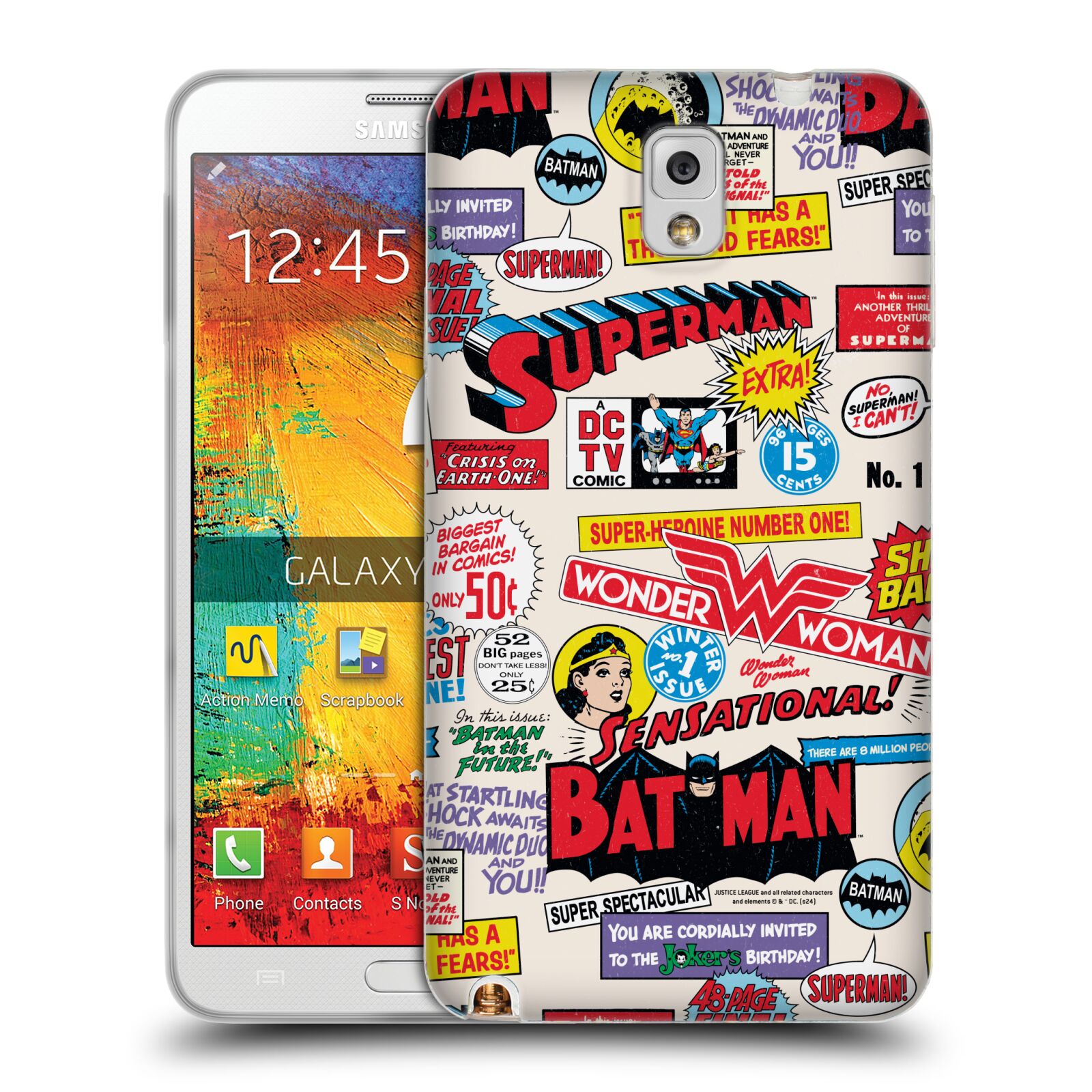 OFFICIAL JUSTICE LEAGUE DC COMICS 90TH ANNIVERSARY GEL CASE FOR SAMSUNG PHONES 2 - 第 9/12 張圖片
