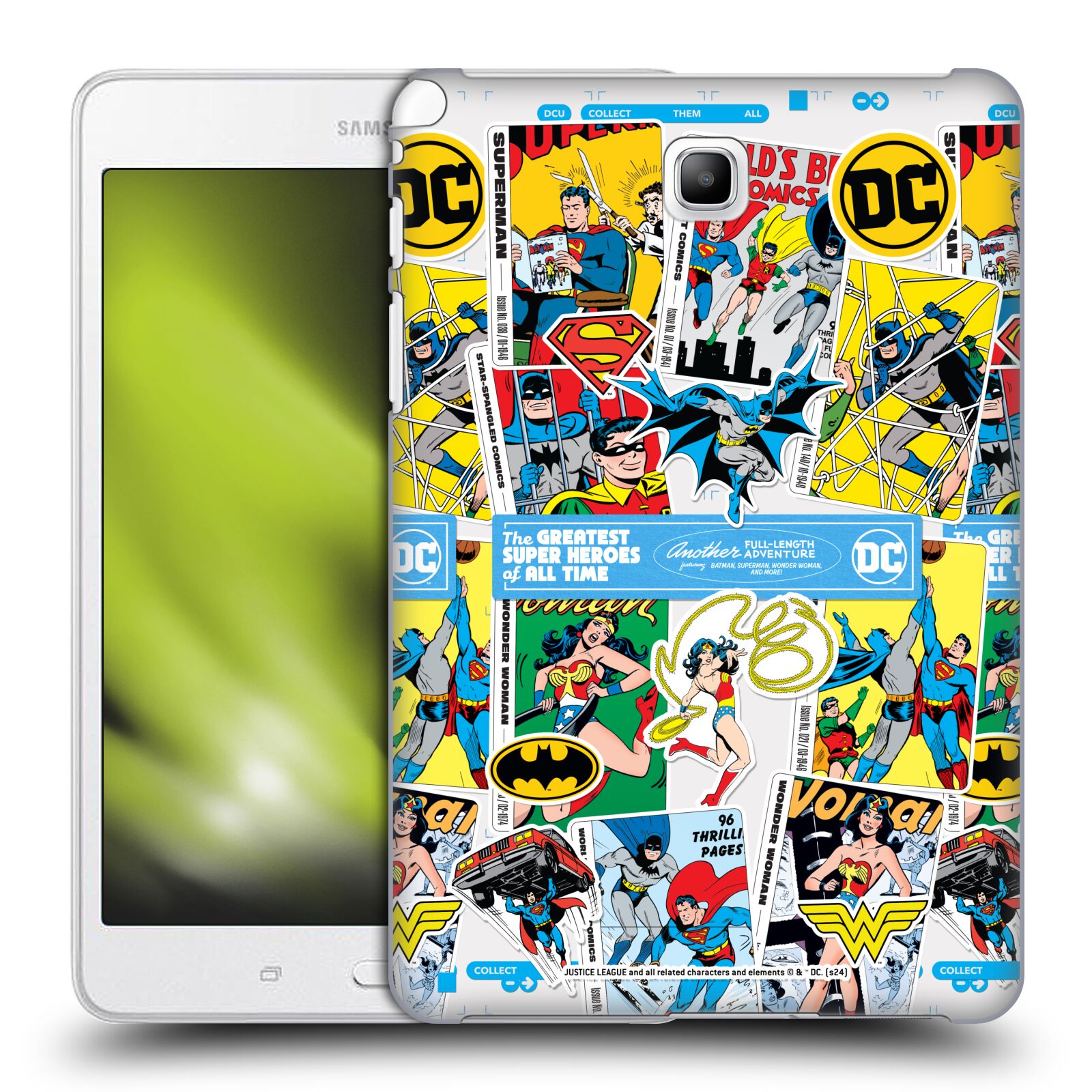 OFFICIAL JUSTICE LEAGUE DC COMICS 90TH ANNIVERSARY CASE FOR SAMSUNG TABLETS 1 - Picture 10 of 12
