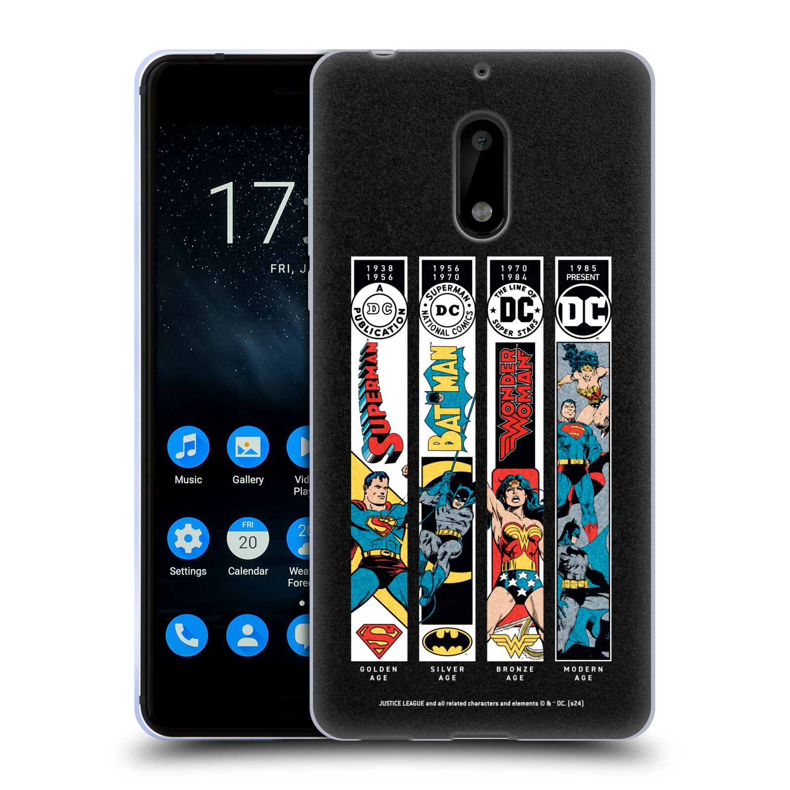 OFFICIAL JUSTICE LEAGUE DC COMICS 90TH ANNIVERSARY GEL CASE FOR NOKIA PHONES 1 - 第 11/12 張圖片