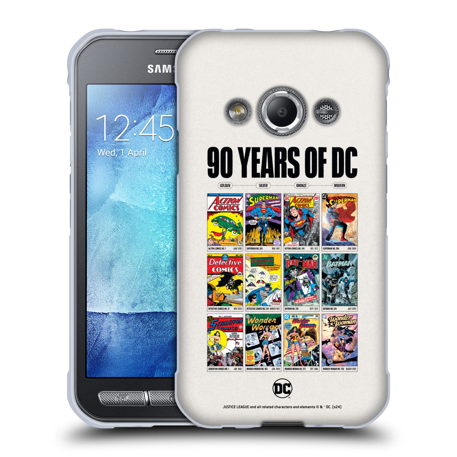 OFFICIAL JUSTICE LEAGUE DC COMICS 90TH ANNIVERSARY GEL CASE FOR SAMSUNG PHONES 4 - 第 12/12 張圖片
