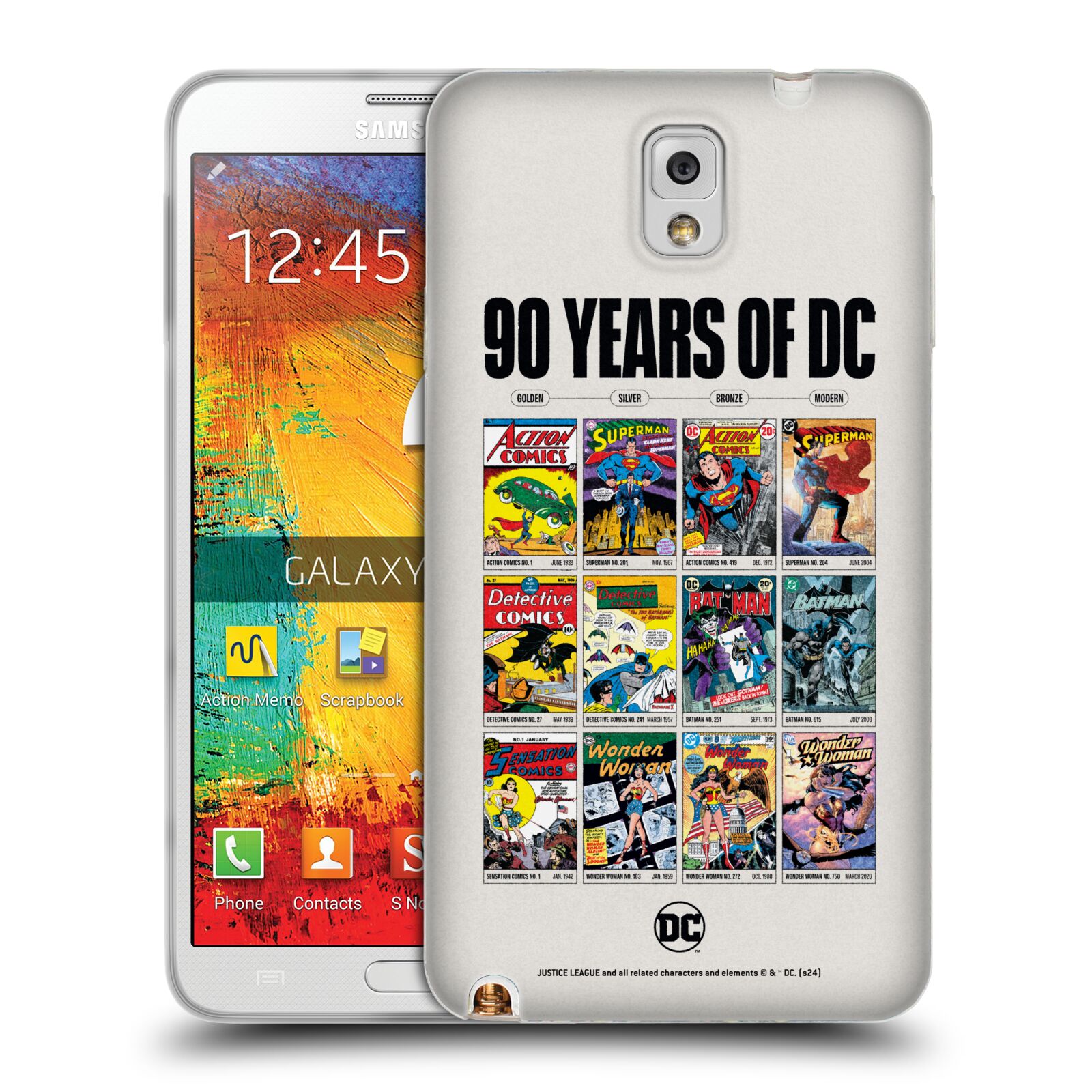 OFFICIAL JUSTICE LEAGUE DC COMICS 90TH ANNIVERSARY GEL CASE FOR SAMSUNG PHONES 2 - 第 12/12 張圖片