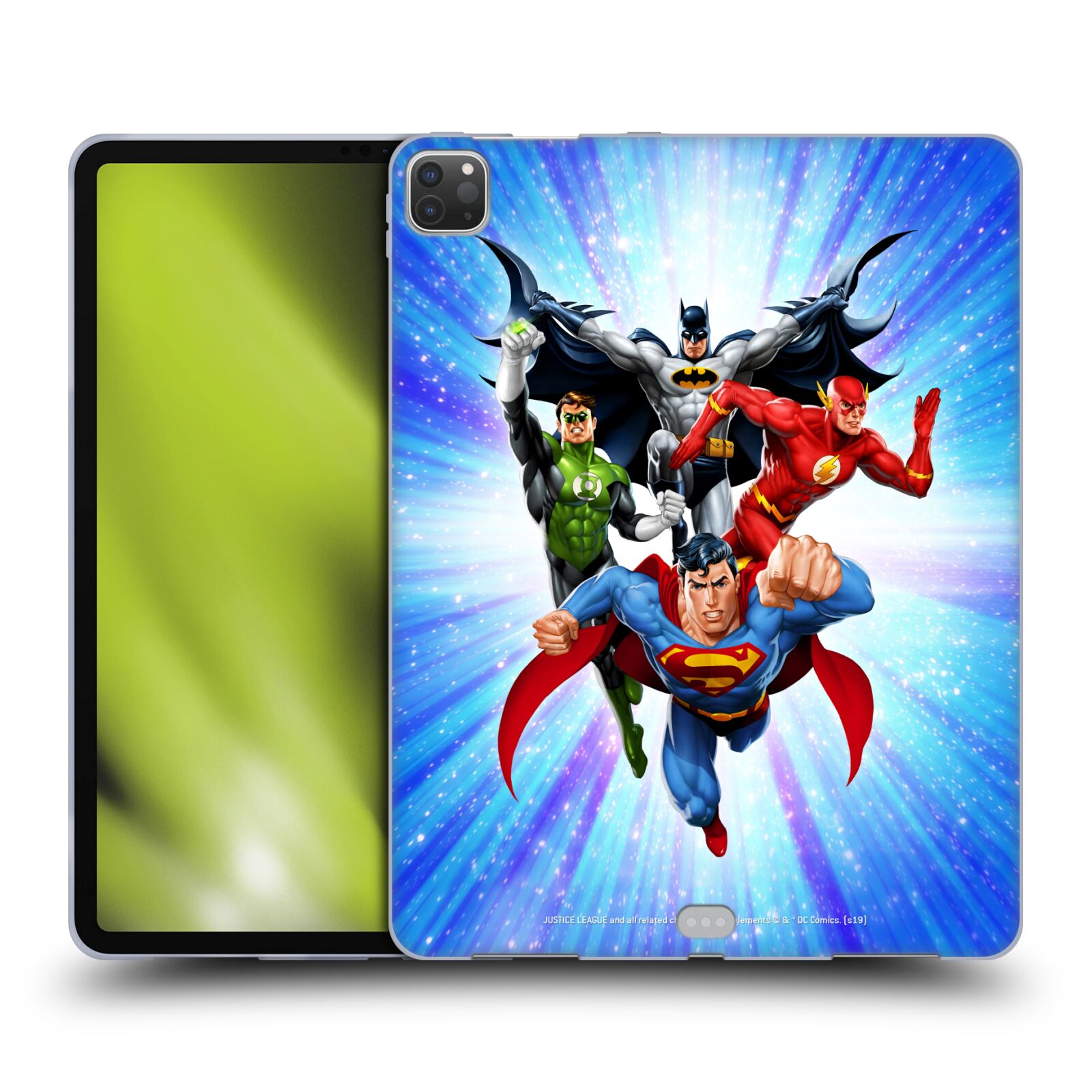 OFFICIAL JUSTICE LEAGUE DC COMICS AIRBRUSHED GEL CASE FOR APPLE SAMSUNG KINDLE - Picture 8 of 10
