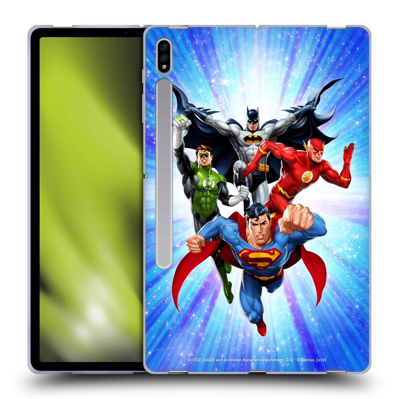 OFFICIAL JUSTICE LEAGUE DC COMICS AIRBRUSHED SOFT GEL CASE FOR SAMSUNG TABLETS 1 - Picture 8 of 10