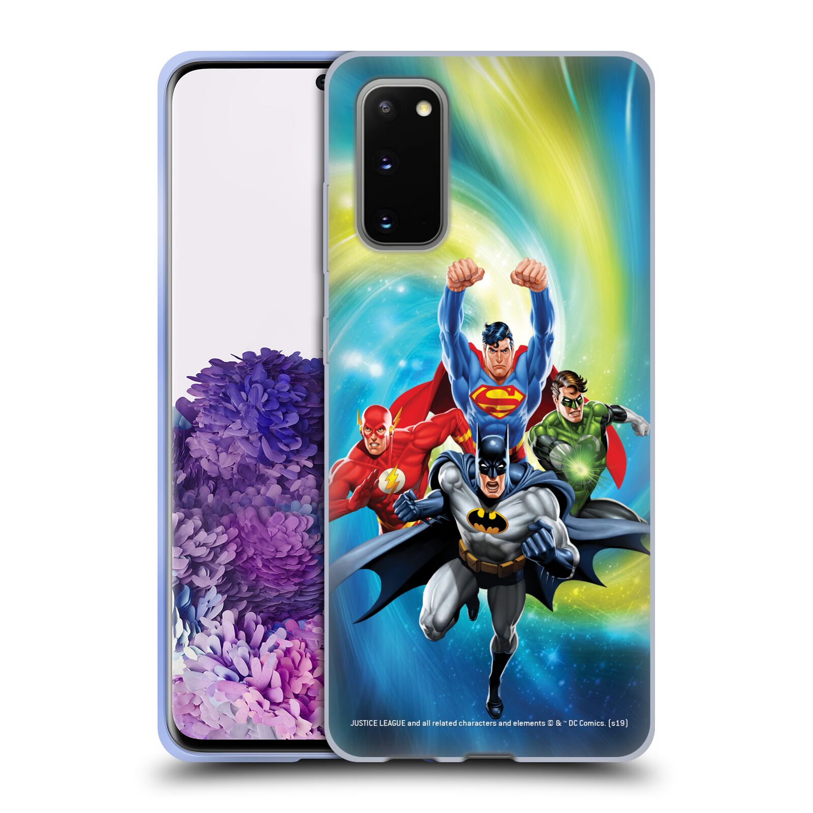 OFFICIAL JUSTICE LEAGUE DC COMICS AIRBRUSHED SOFT GEL CASE FOR SAMSUNG PHONES 1 - Picture 9 of 10