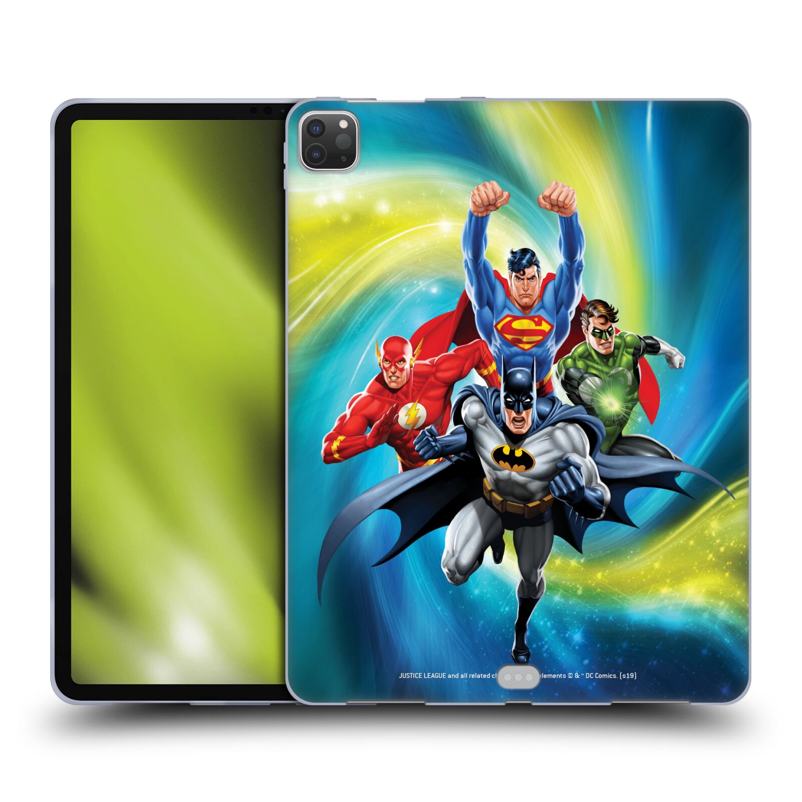 OFFICIAL JUSTICE LEAGUE DC COMICS AIRBRUSHED GEL CASE FOR APPLE SAMSUNG KINDLE - Picture 9 of 10