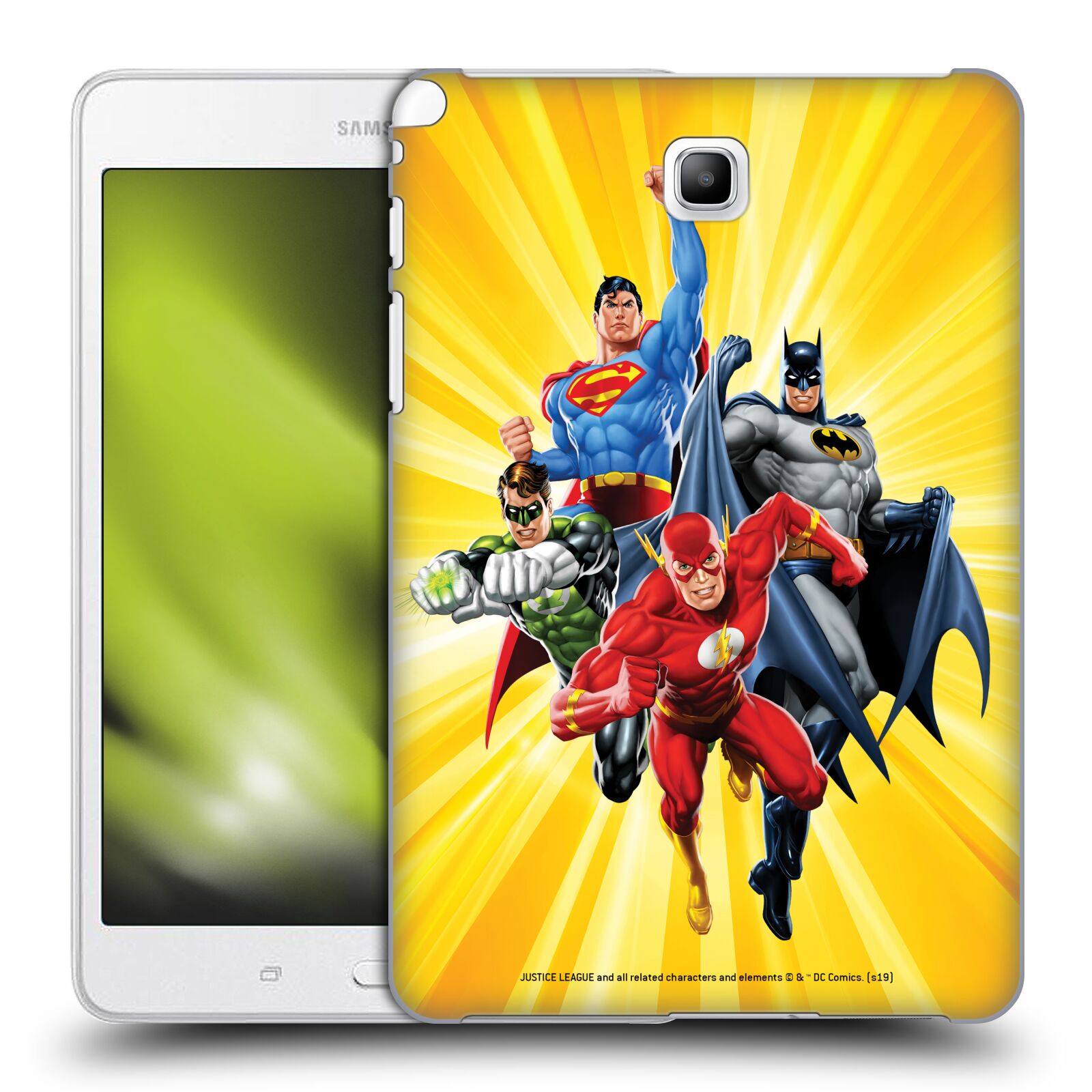 OFFICIAL JUSTICE LEAGUE DC COMICS AIRBRUSHED BACK CASE FOR SAMSUNG TABLETS 1 - Picture 10 of 10