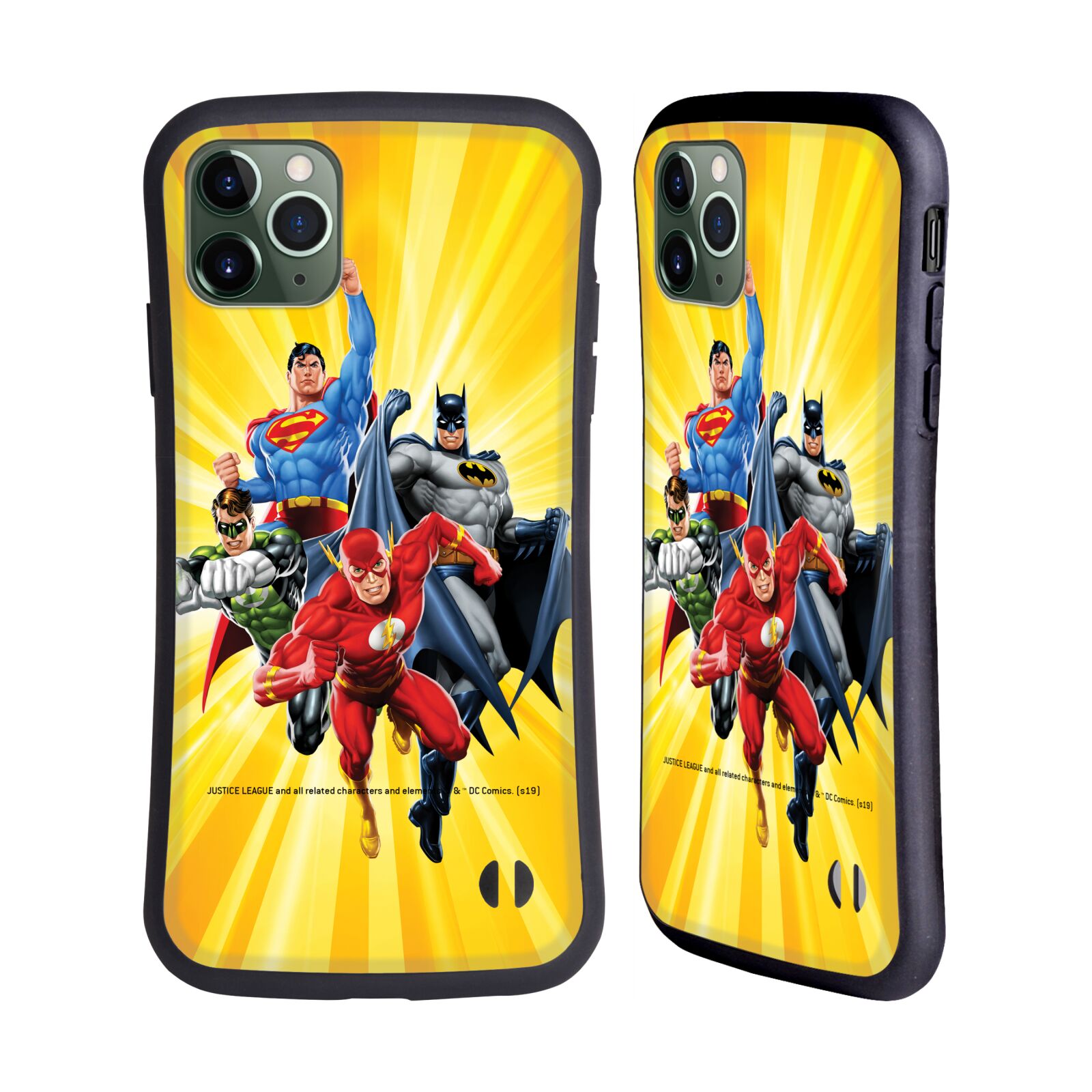 JUSTICE LEAGUE DC COMICS AIRBRUSHED HYBRID CASE FOR APPLE iPHONES PHONES - Picture 10 of 10