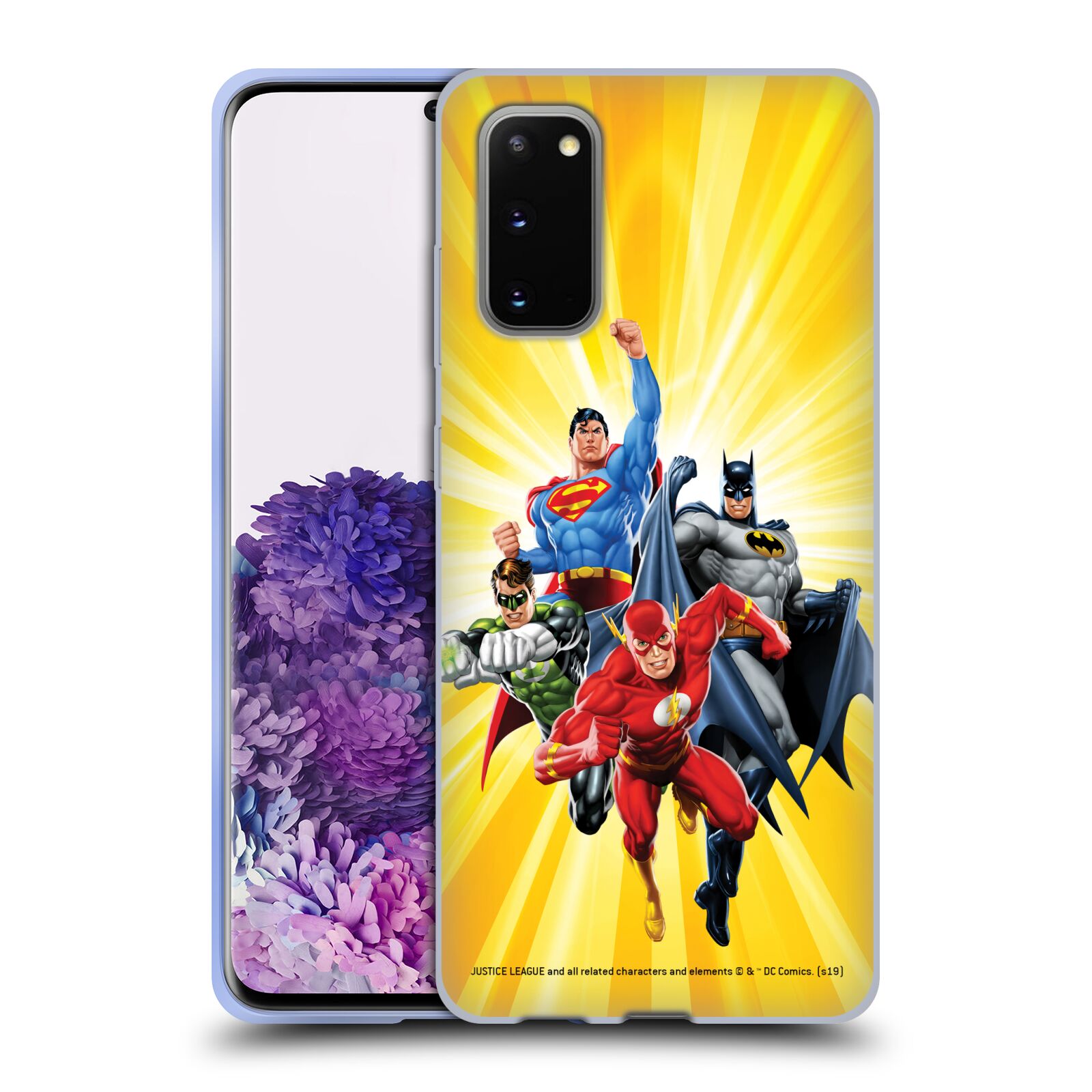 OFFICIAL JUSTICE LEAGUE DC COMICS AIRBRUSHED SOFT GEL CASE FOR SAMSUNG PHONES 1 - Picture 10 of 10