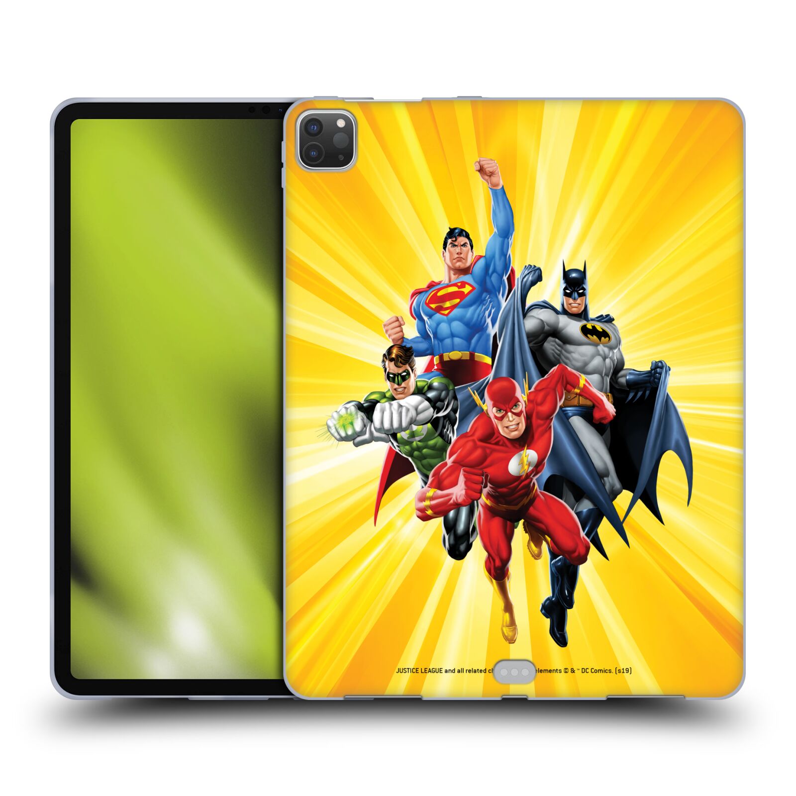 OFFICIAL JUSTICE LEAGUE DC COMICS AIRBRUSHED GEL CASE FOR APPLE SAMSUNG KINDLE - Picture 10 of 10