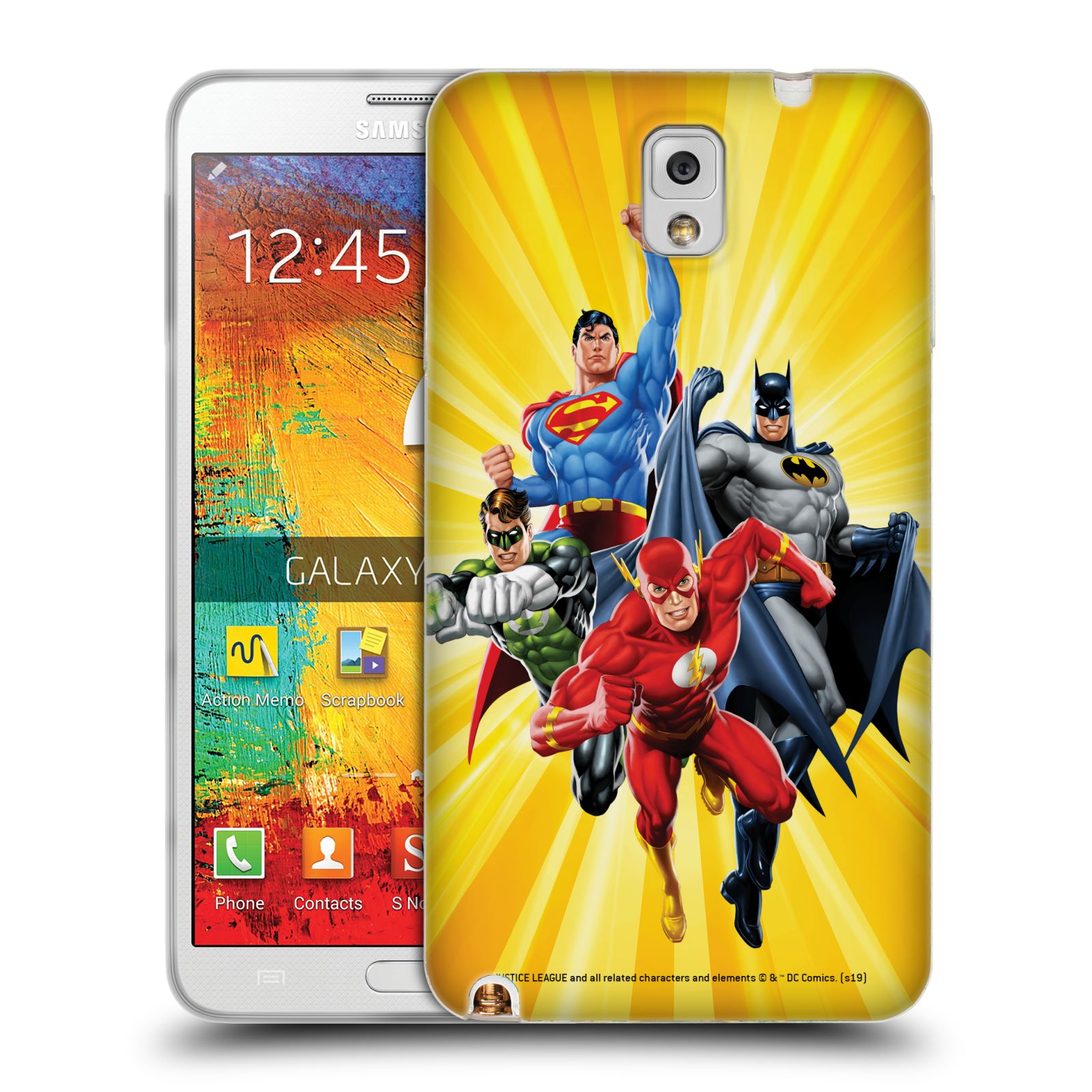JUSTICE LEAGUE DC COMICS AIRBRUSHED SOFT GEL CASE FOR SAMSUNG PHONES 2 - Picture 10 of 10