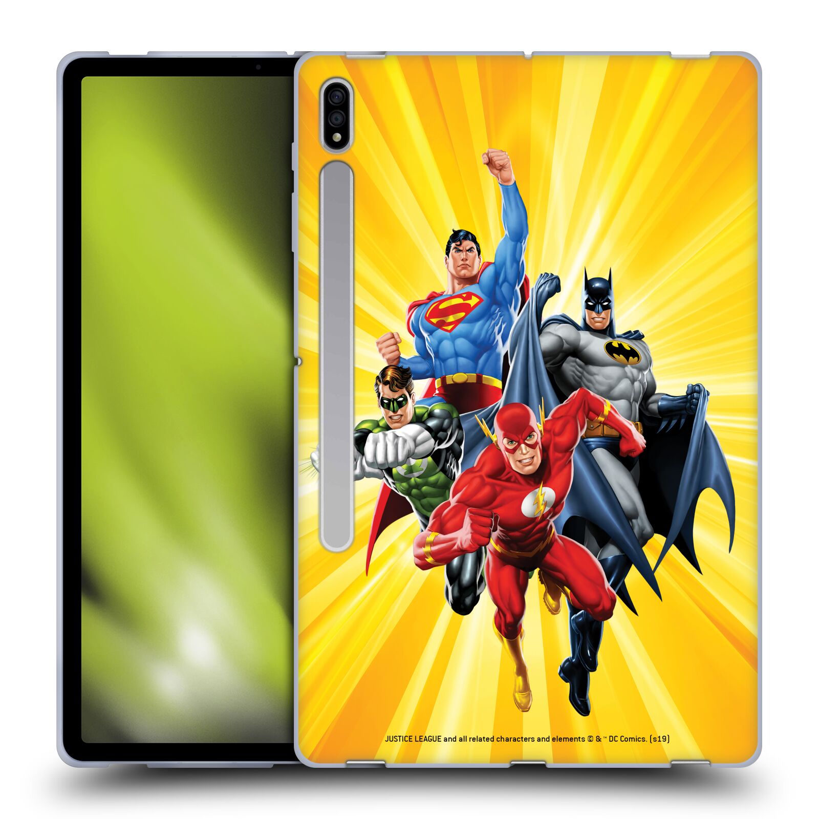 OFFICIAL JUSTICE LEAGUE DC COMICS AIRBRUSHED SOFT GEL CASE FOR SAMSUNG TABLETS 1 - Picture 10 of 10