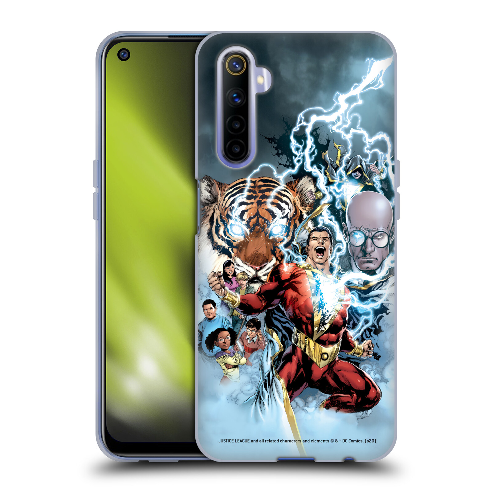 JUSTICE LEAGUE DC COMICS SHAZAM COMIC BOOK ART SOFT GEL CASE FOR REALME PHONES - Picture 8 of 11