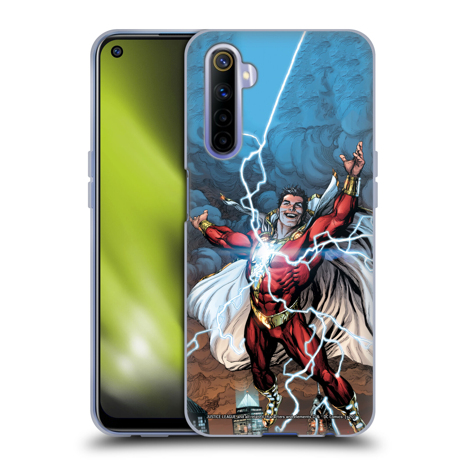 JUSTICE LEAGUE DC COMICS SHAZAM COMIC BOOK ART SOFT GEL CASE FOR REALME PHONES - Picture 9 of 11